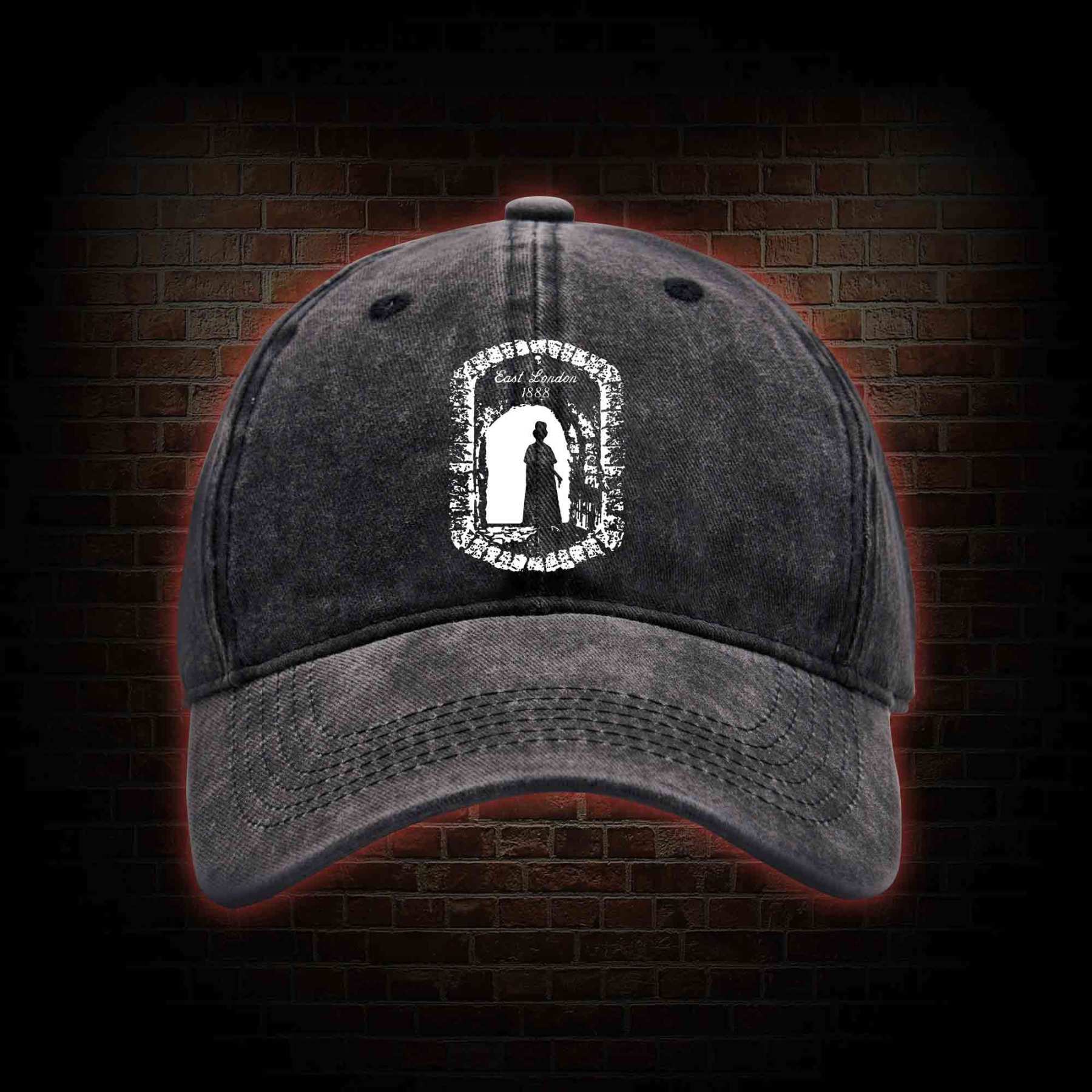 London Killer 1888 Washed Vintage Baseball Cap