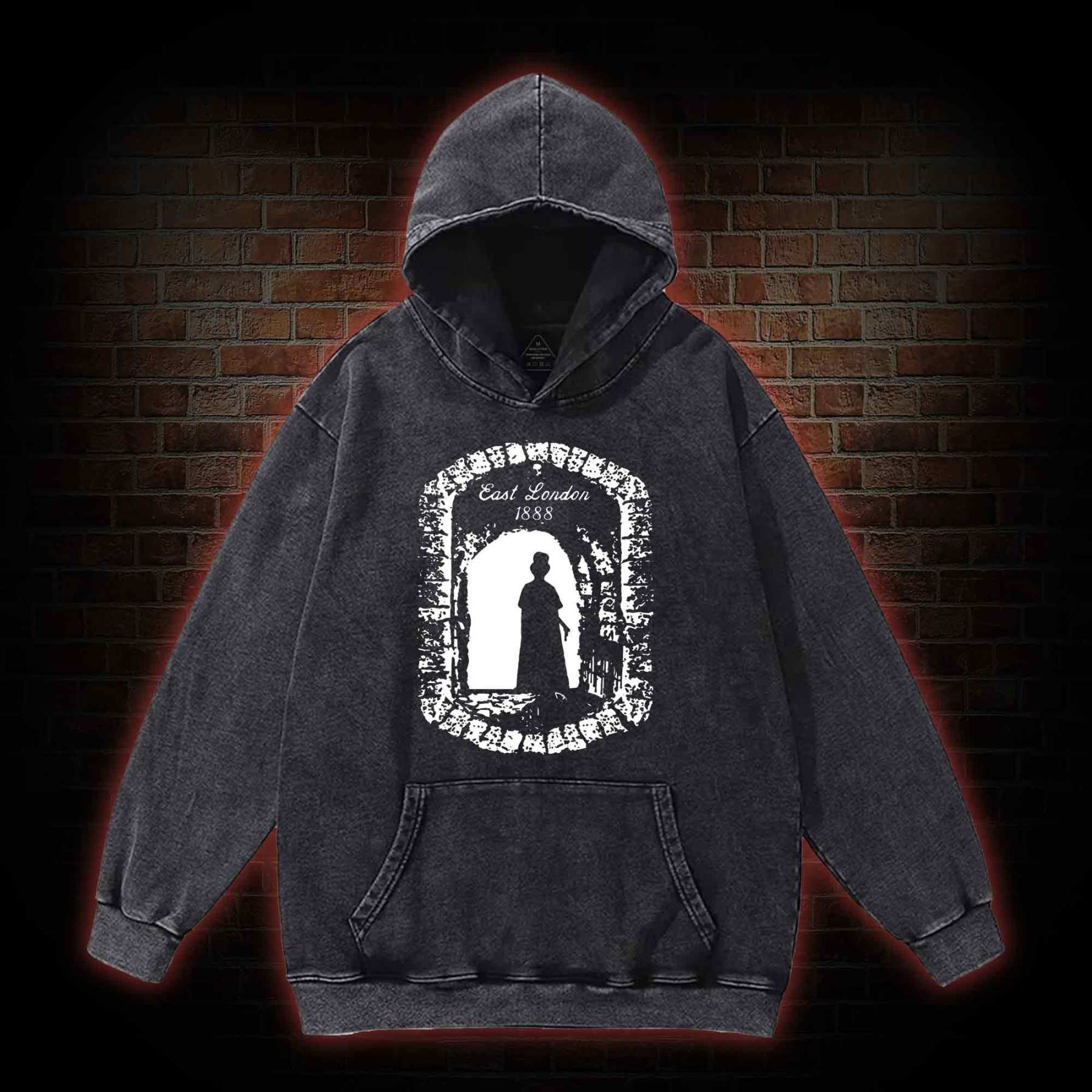 London Killer 1888 Washed Hoodie
