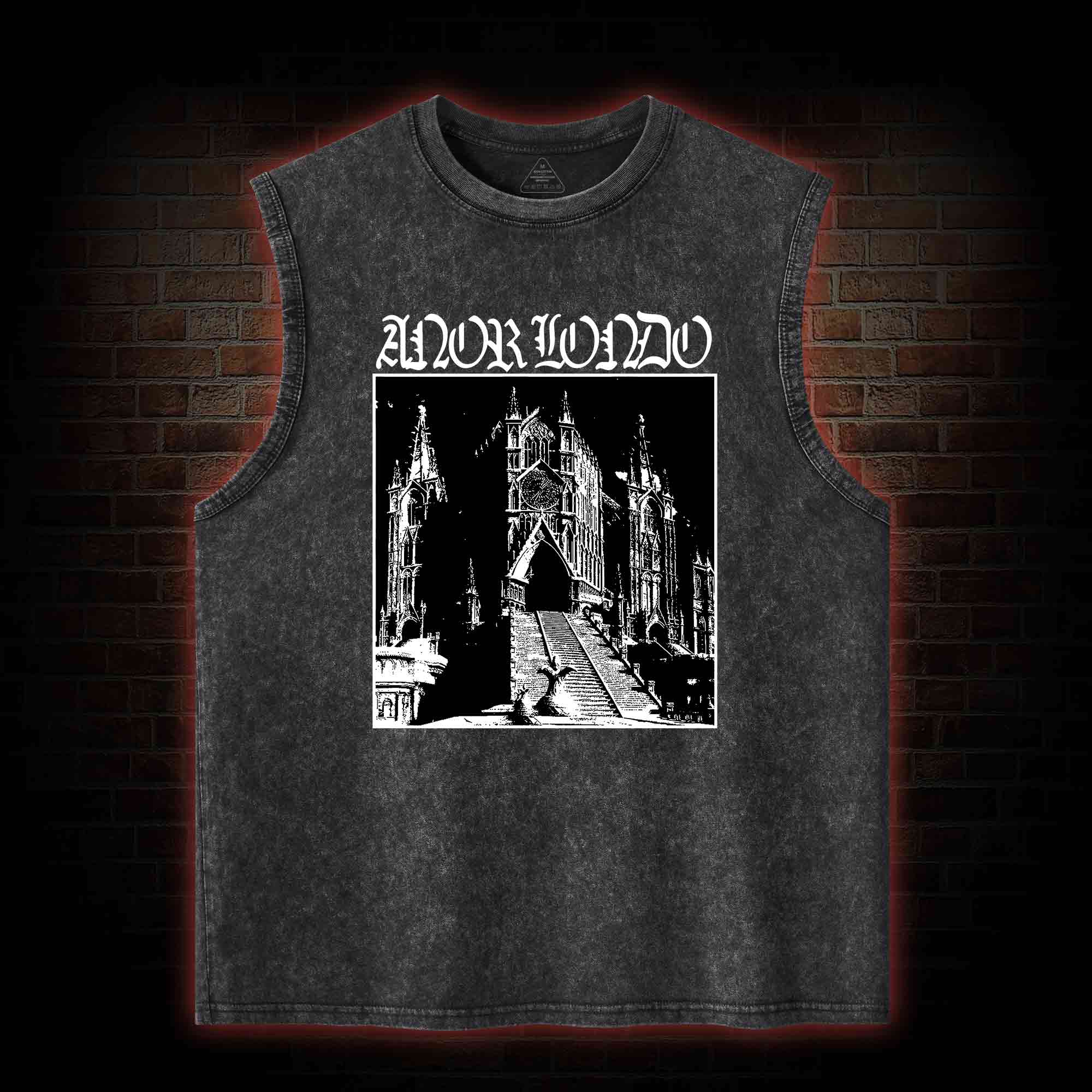 Abandoned Lost City Washed Tank Top