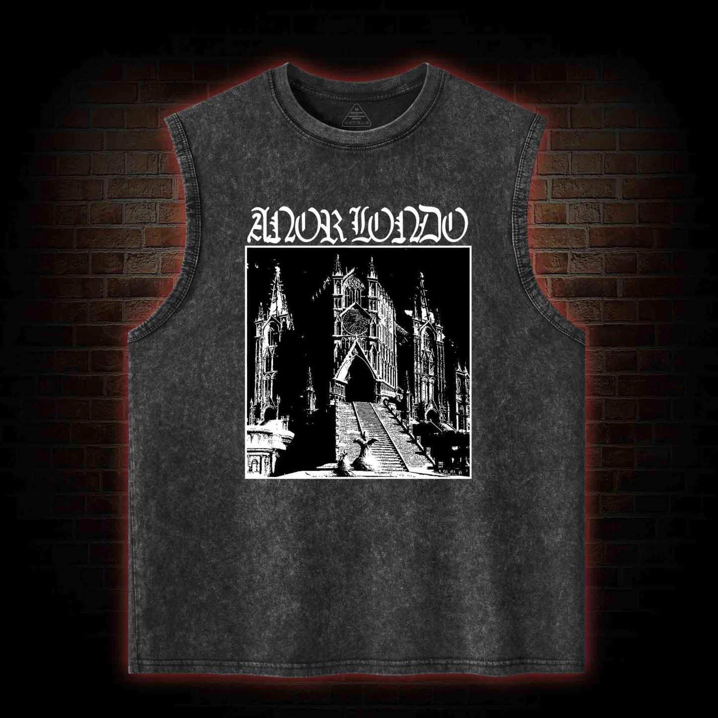 Abandoned Lost City Washed Tank Top