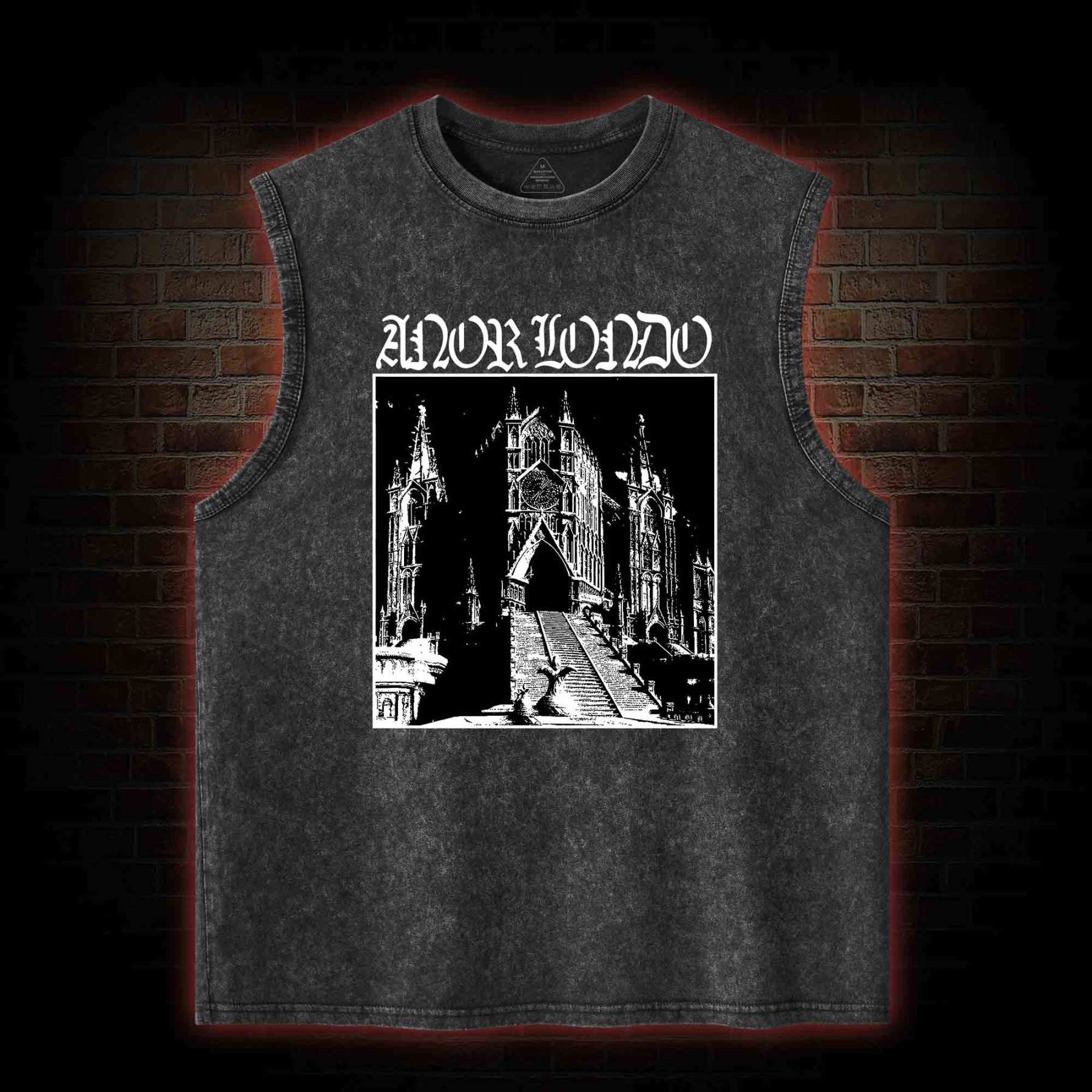Abandoned Lost City Washed Tank Top