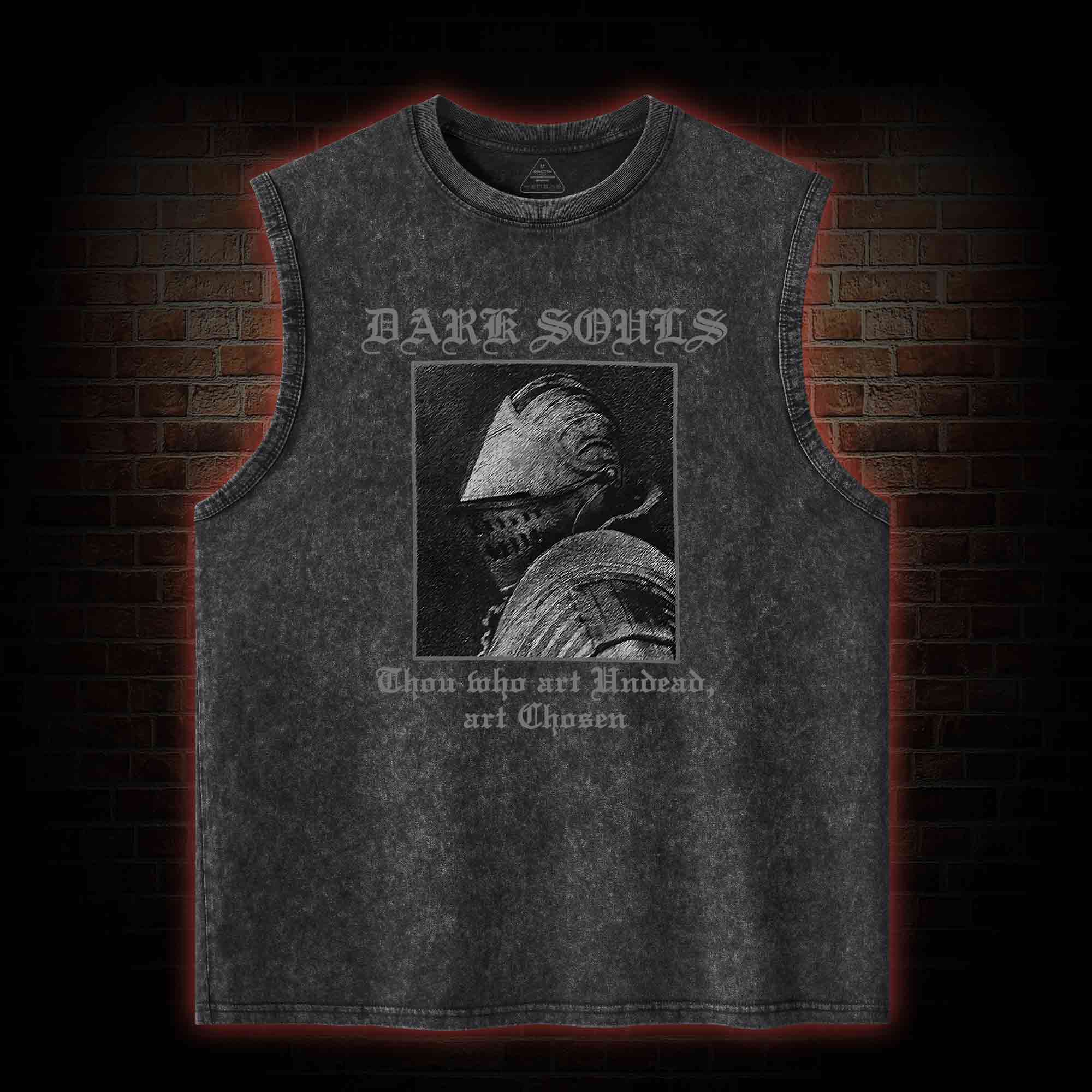 Dark Knight Washed Tank Top