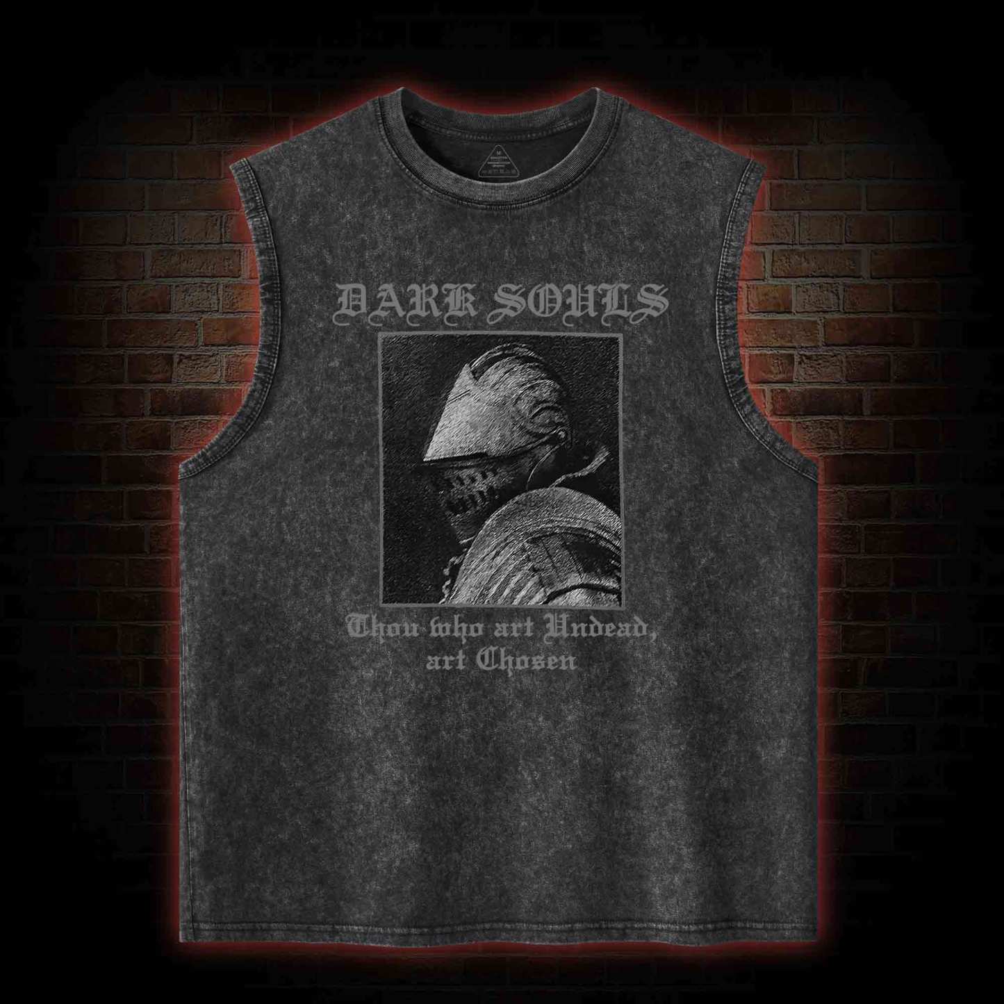 Dark Knight Washed Tank Top