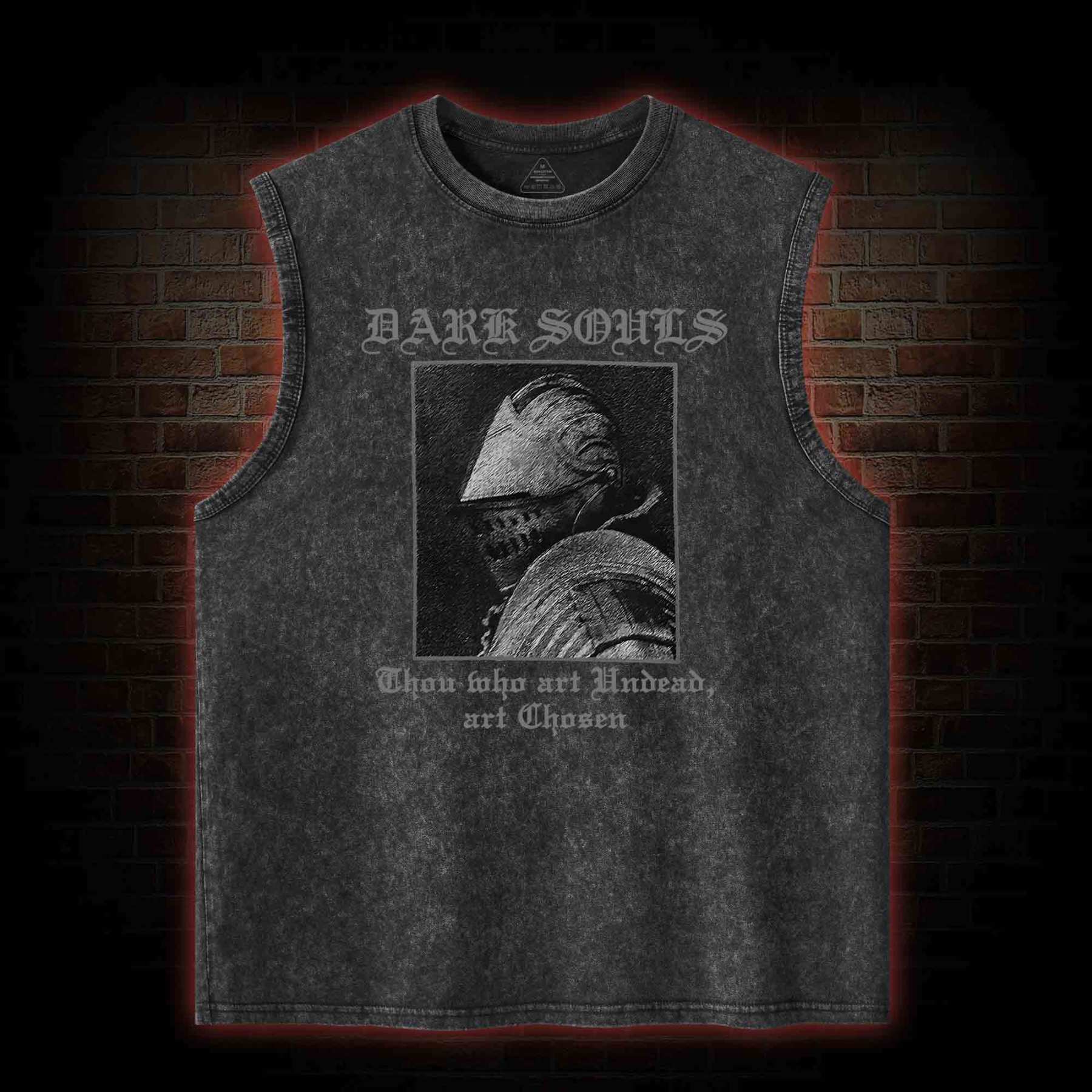 Dark Knight Washed Tank Top