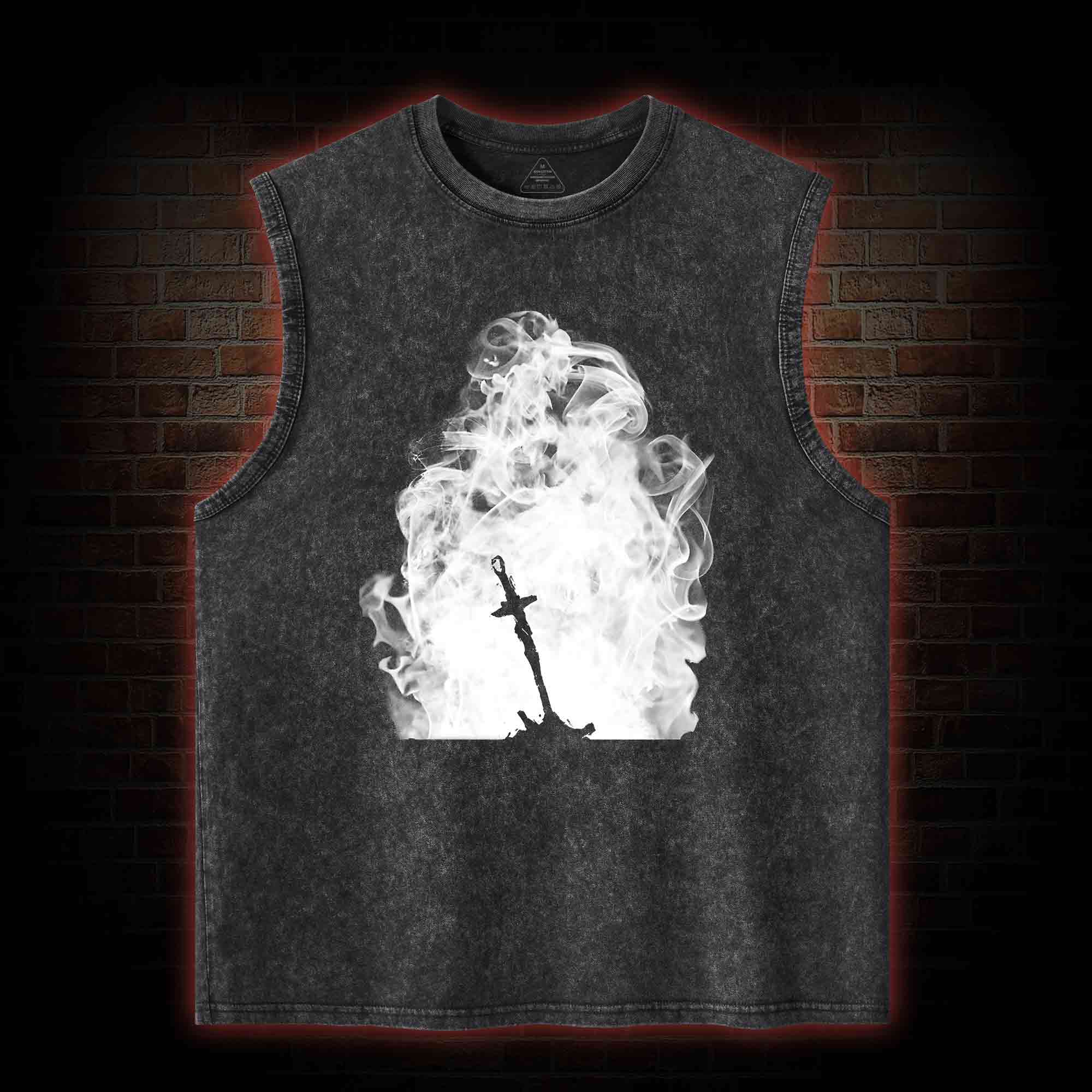 The First Flame Washed Tank Top