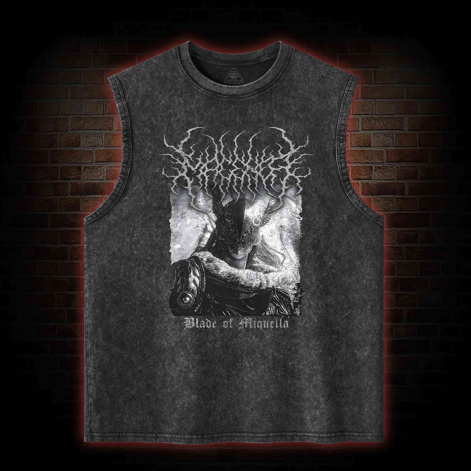 Cursed Goddess Washed Tank Top