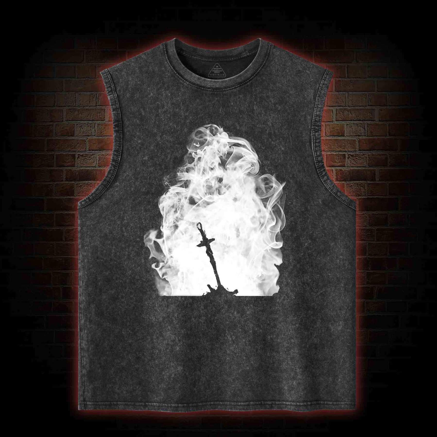 The First Flame Washed Tank Top