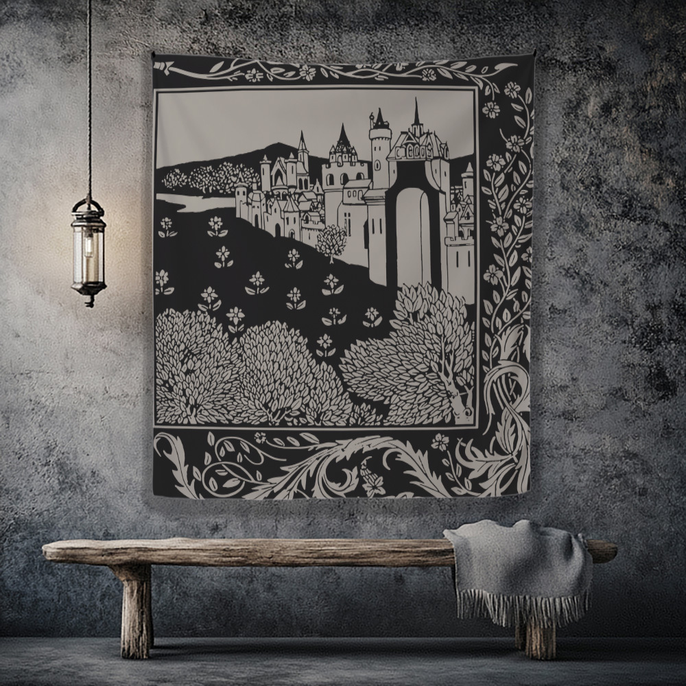 Medieval Castle Tapestry