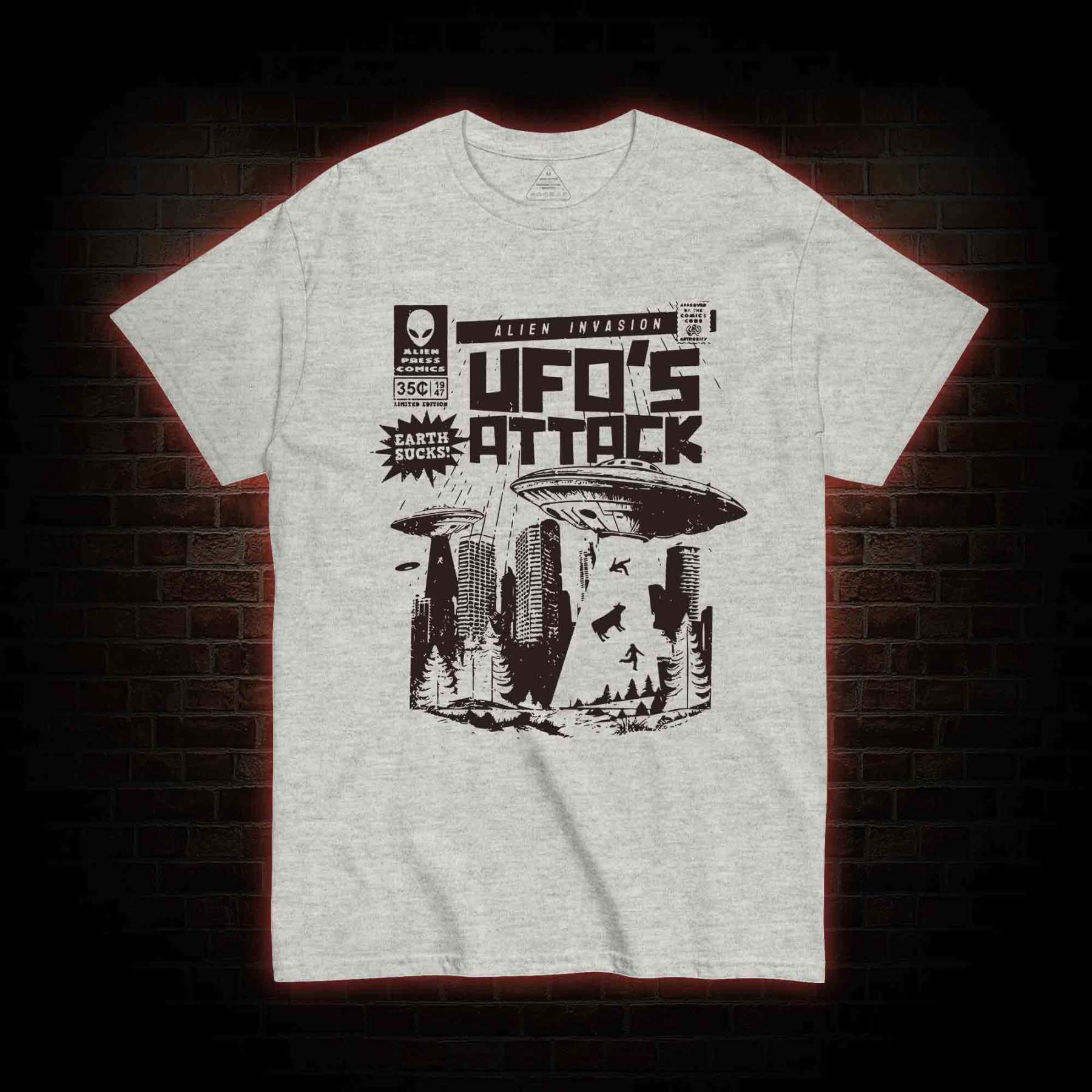 Ufo Attack T-shirt