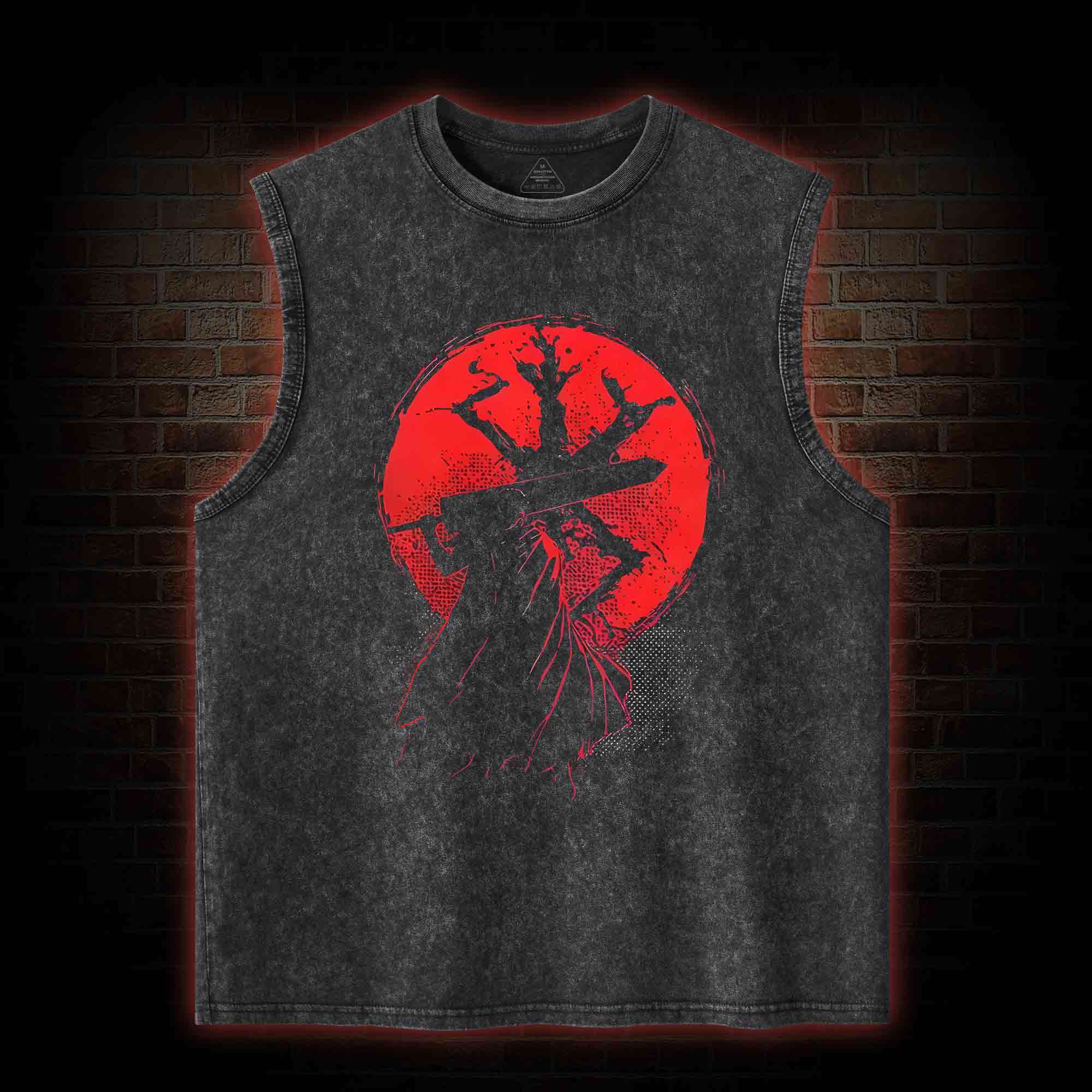 Struggle and Endure Washed Tank Top