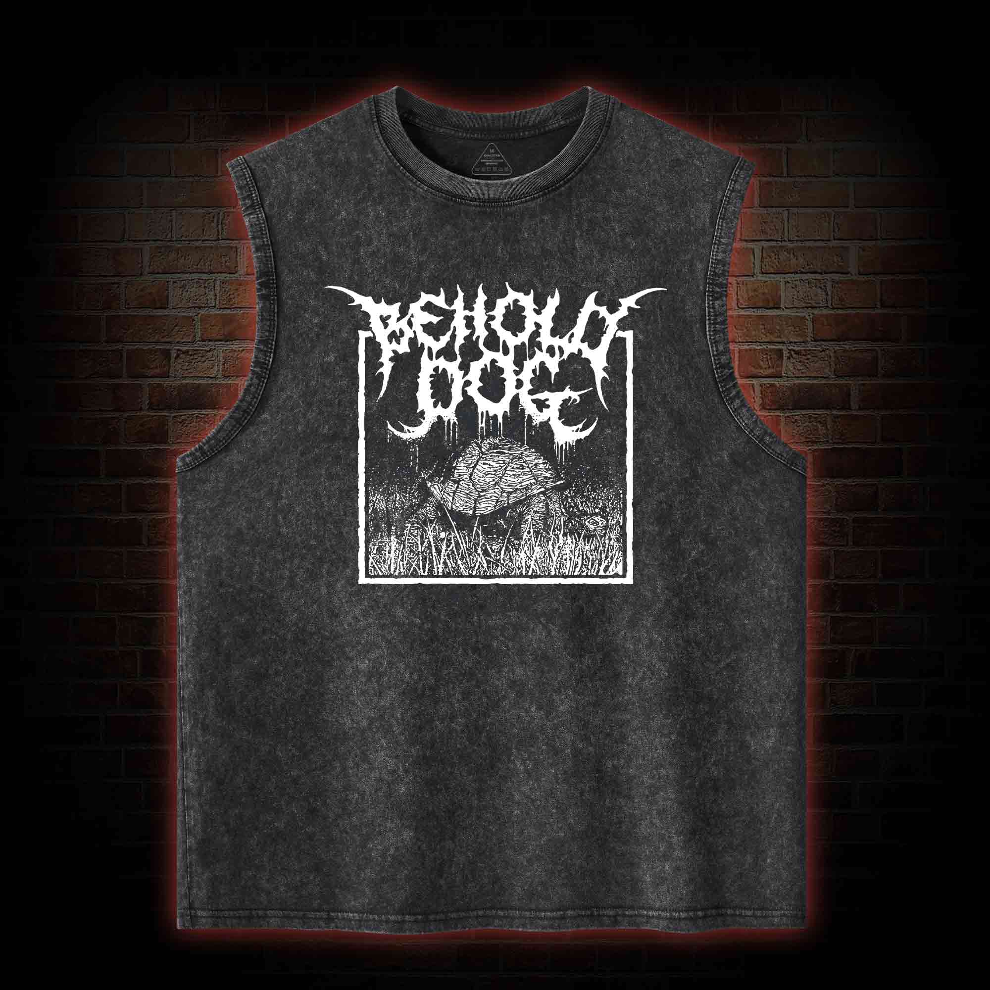 Behold Dog Washed Tank Top