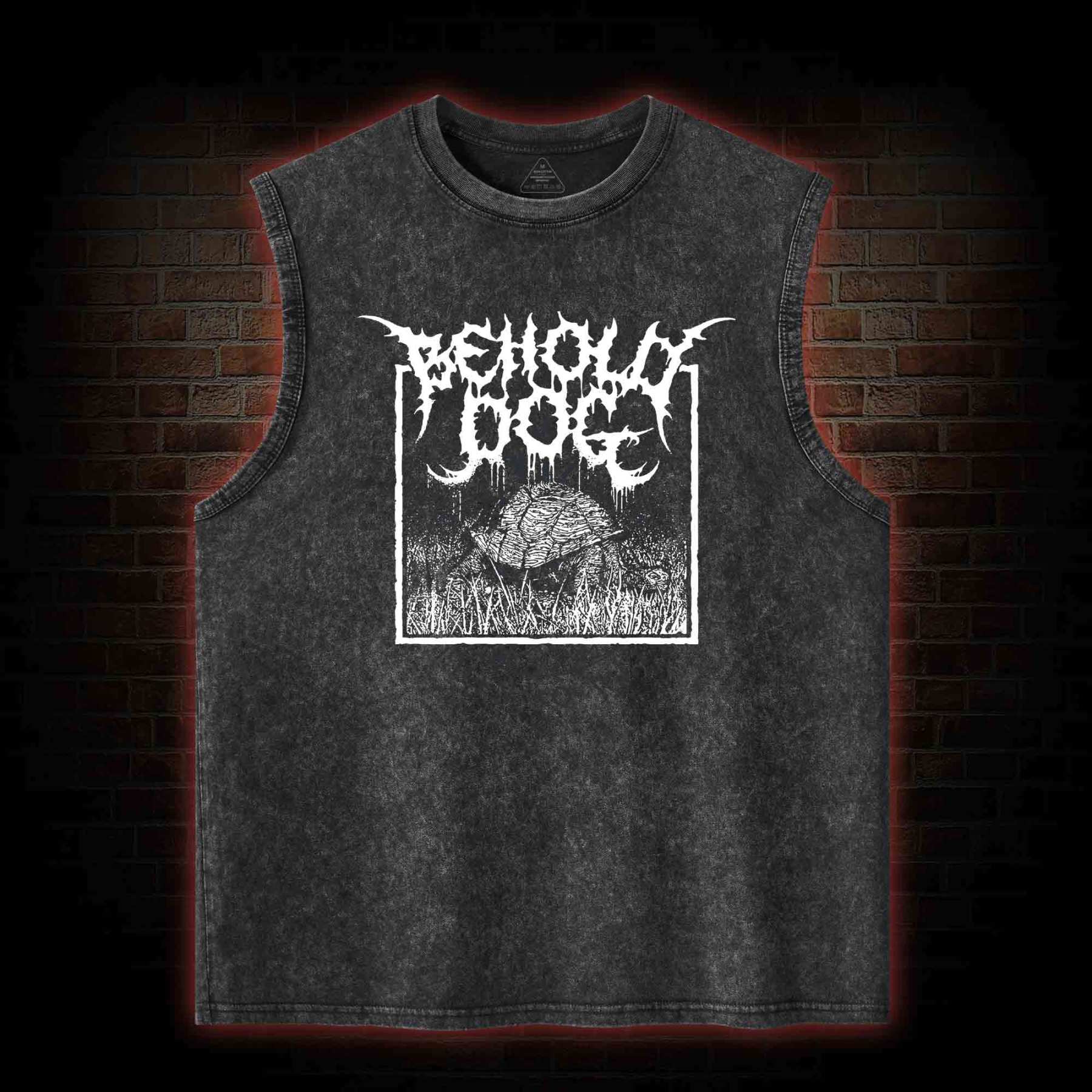 Behold Dog Washed Tank Top