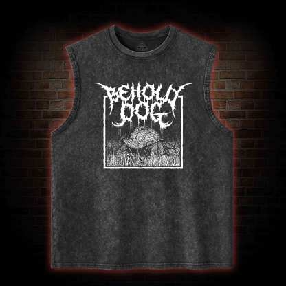 Behold Dog Washed Tank Top