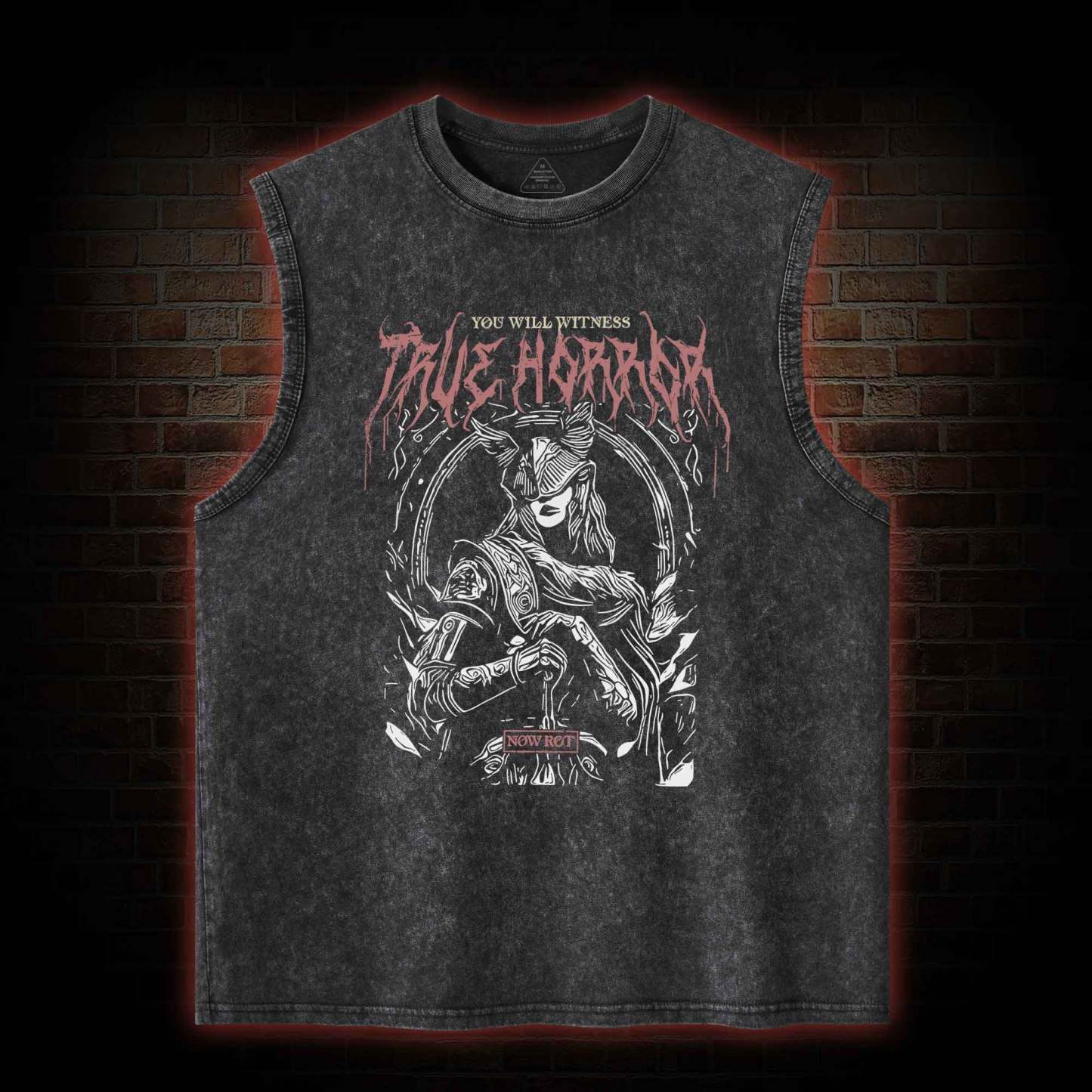 True Horror Washed Tank Top