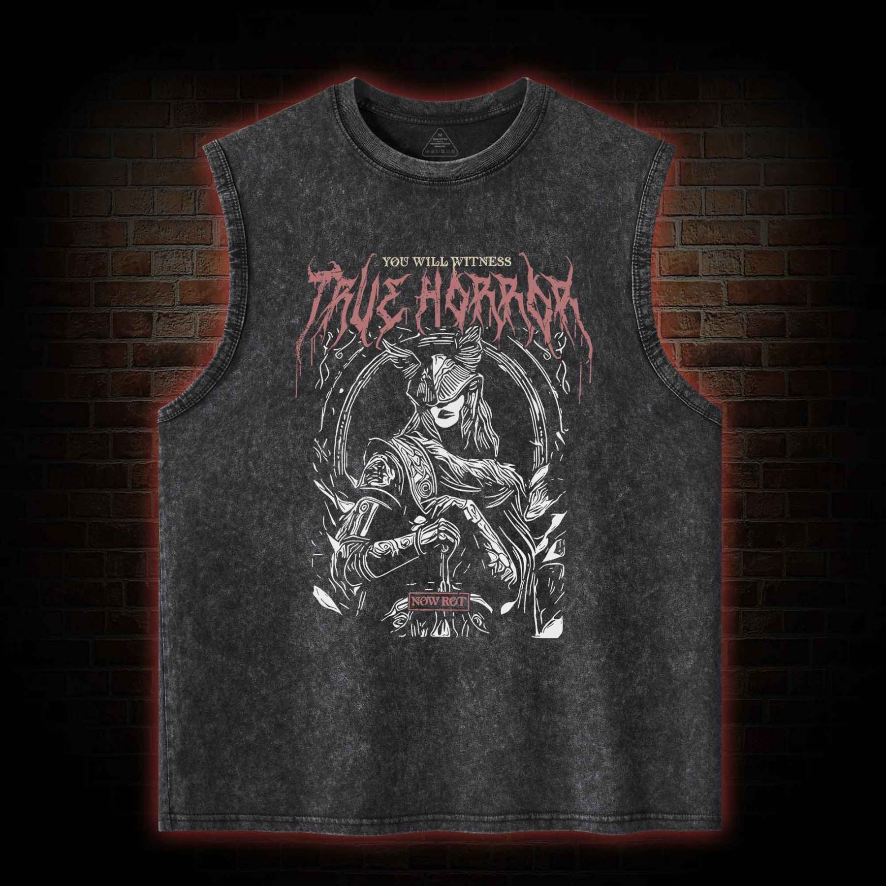 True Horror Washed Tank Top
