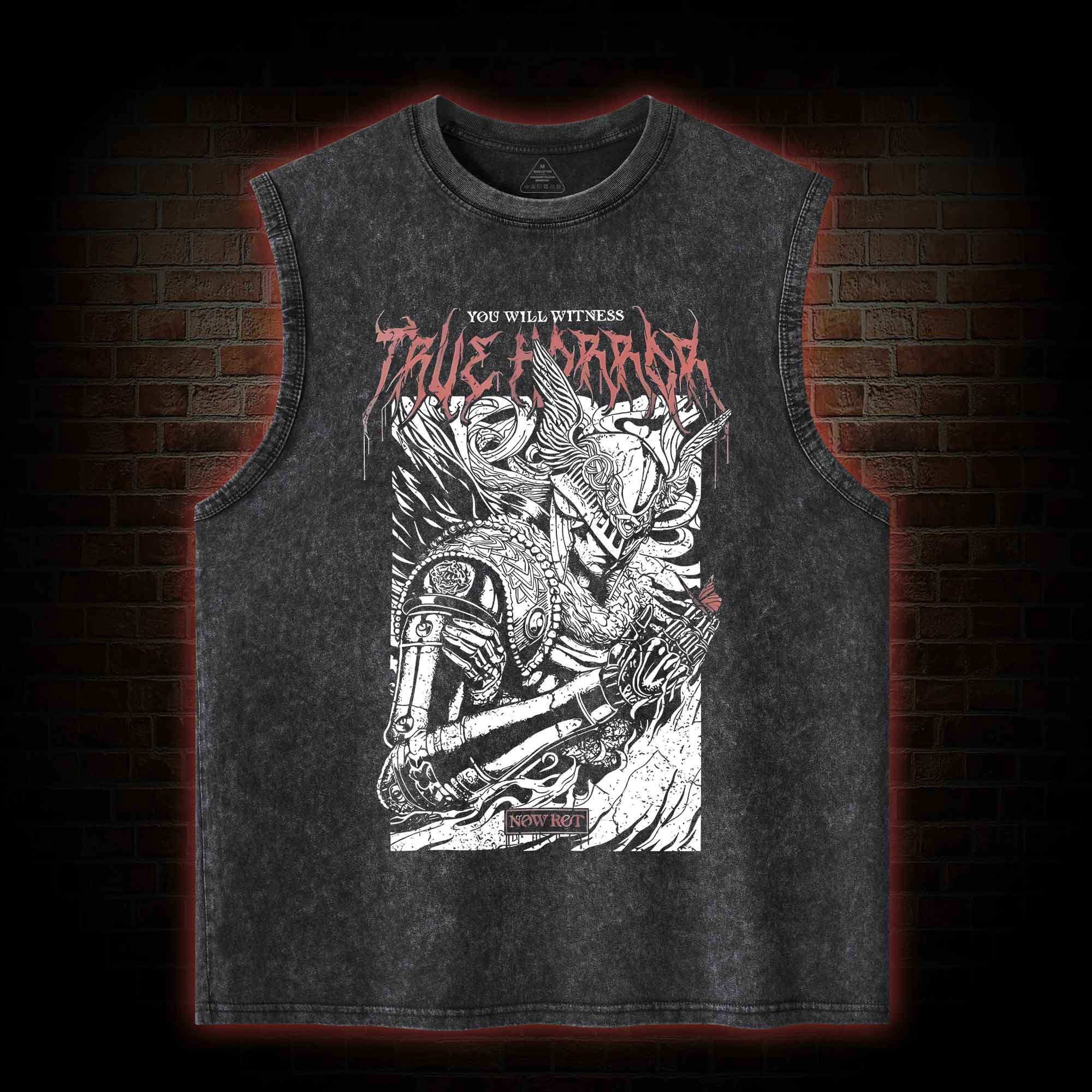 You Will Witness True Horror Washed Tank Top