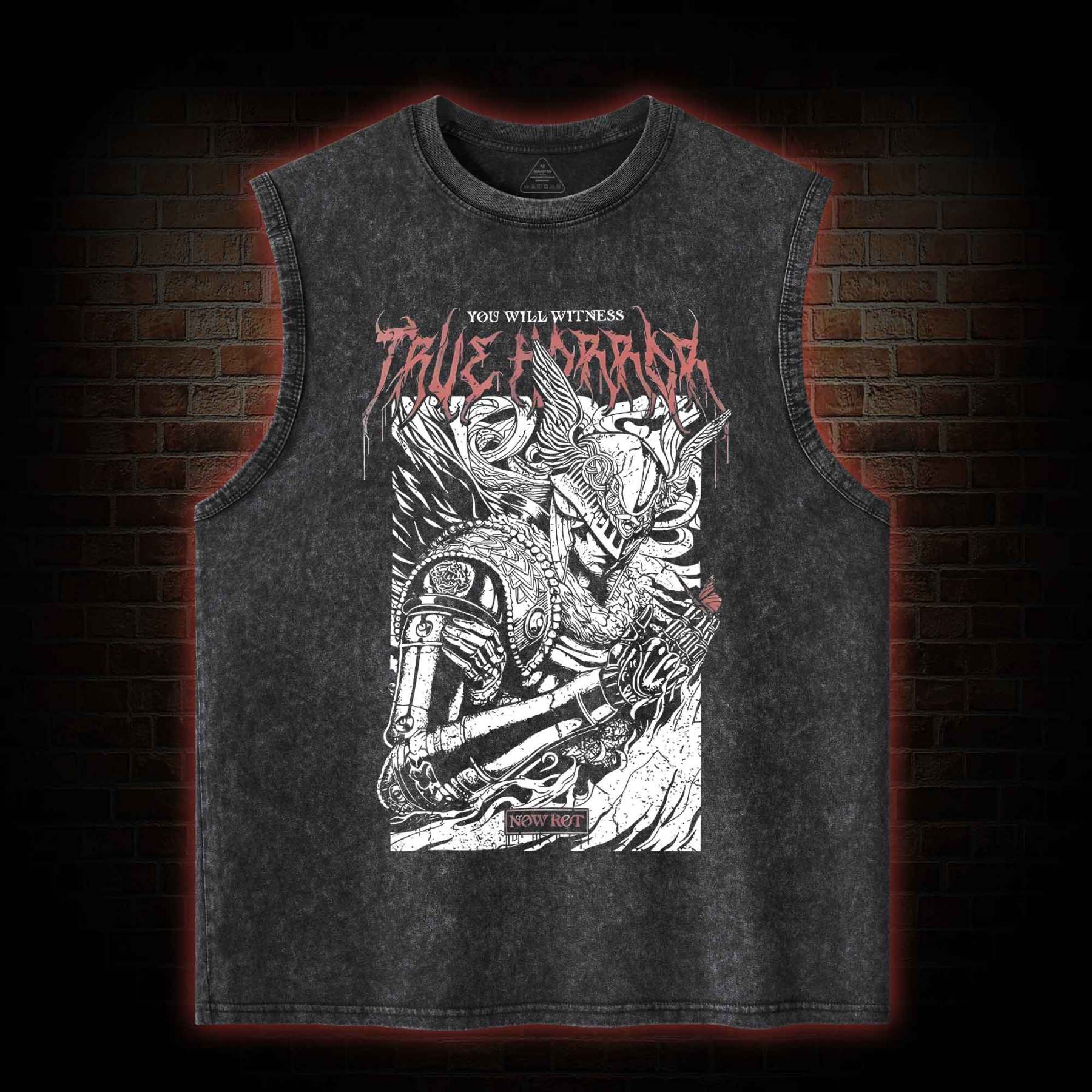 You Will Witness True Horror Washed Tank Top