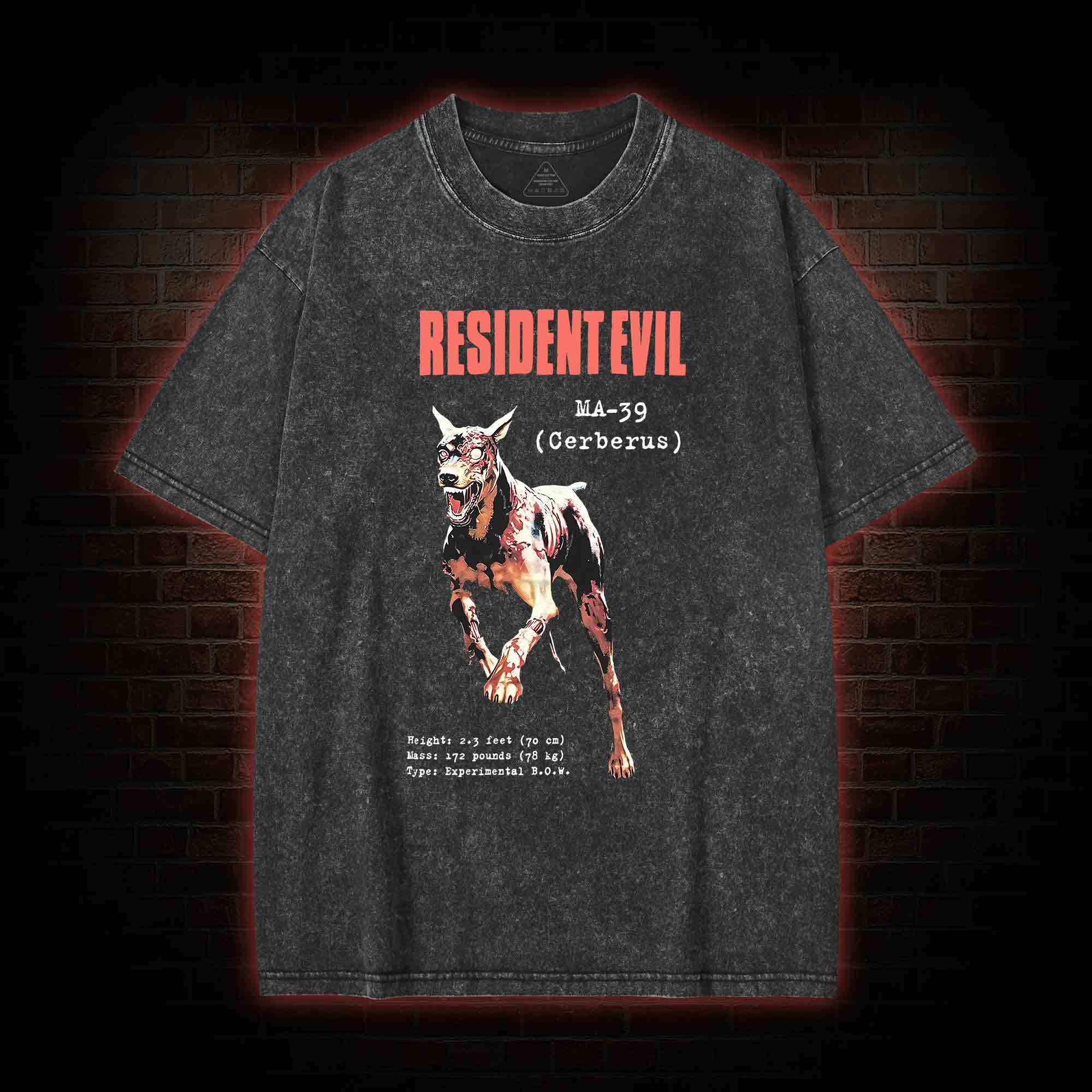 Zombie Dog Washed T-shirt
