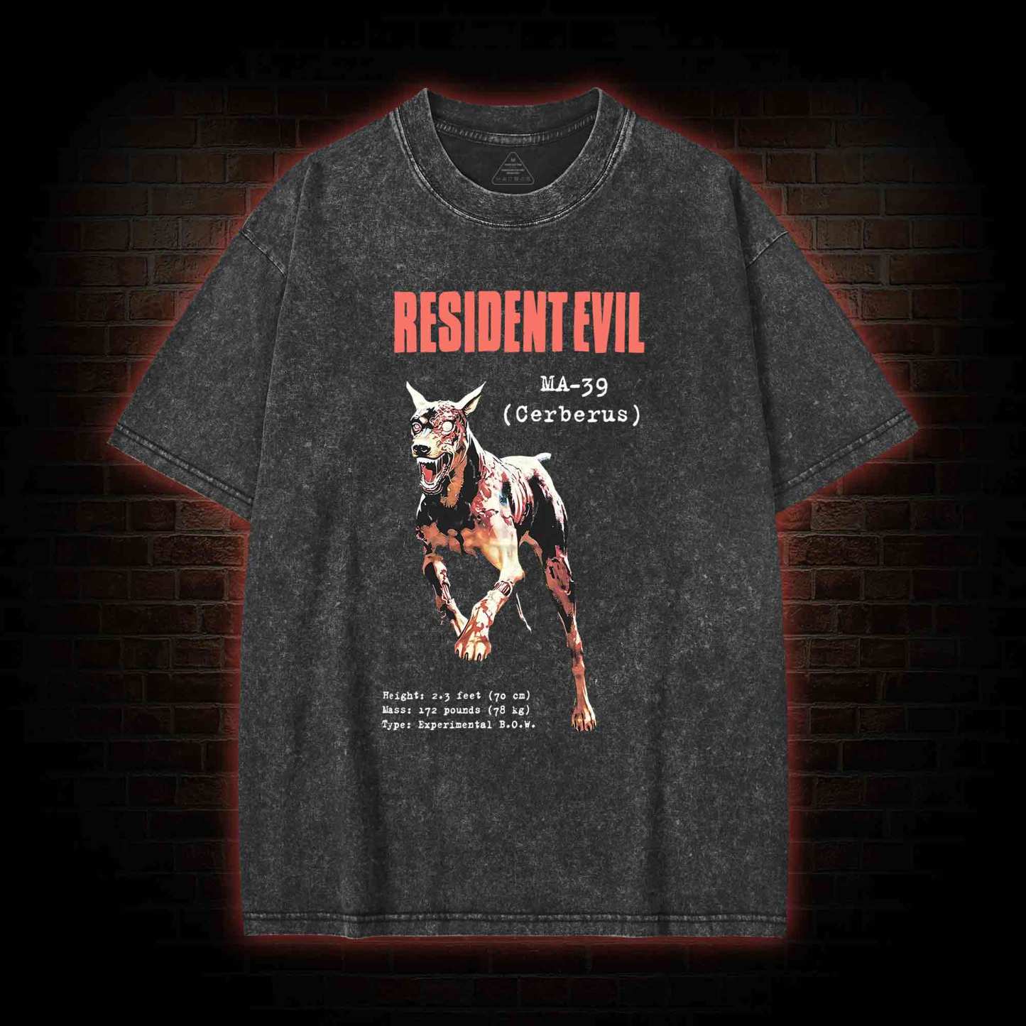 Zombie Dog Washed T-shirt