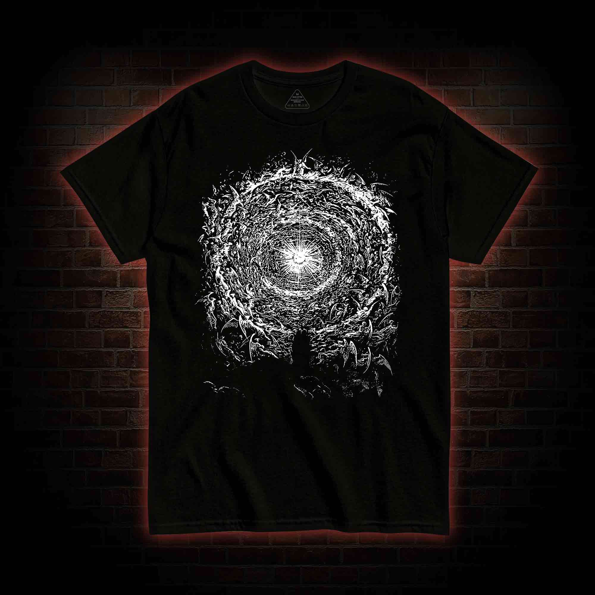 Paradiso Inferno Purgatory Dante T-shirt