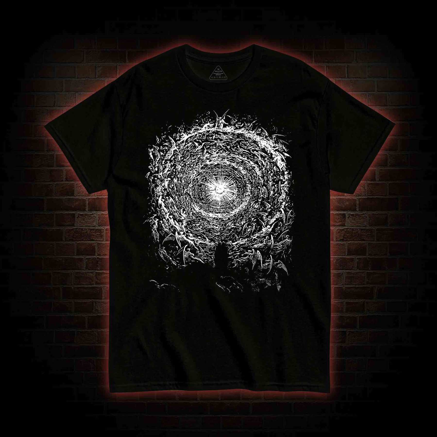 Paradiso Inferno Purgatory Dante T-shirt