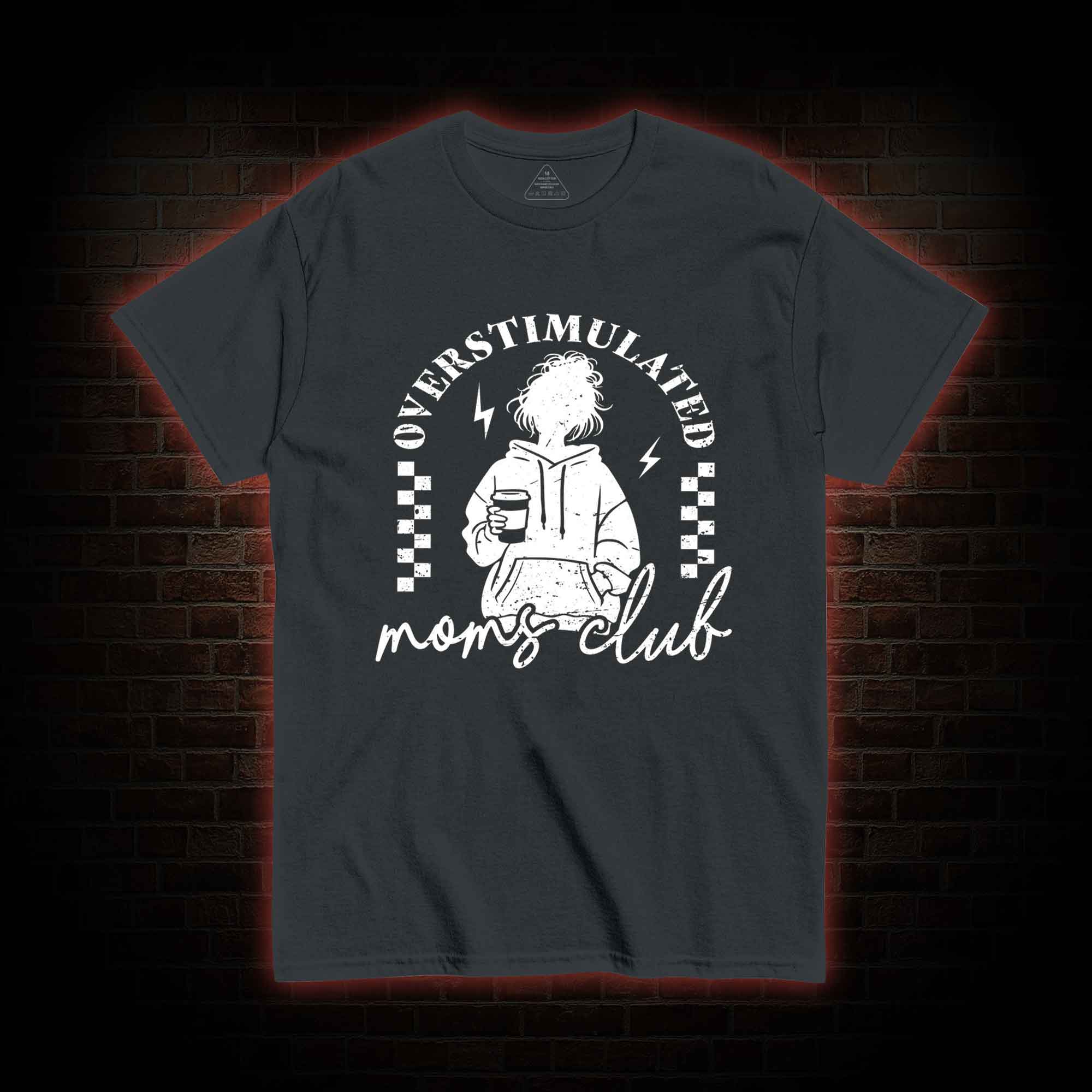 Coffee Loving Tired Mom T-shirt 