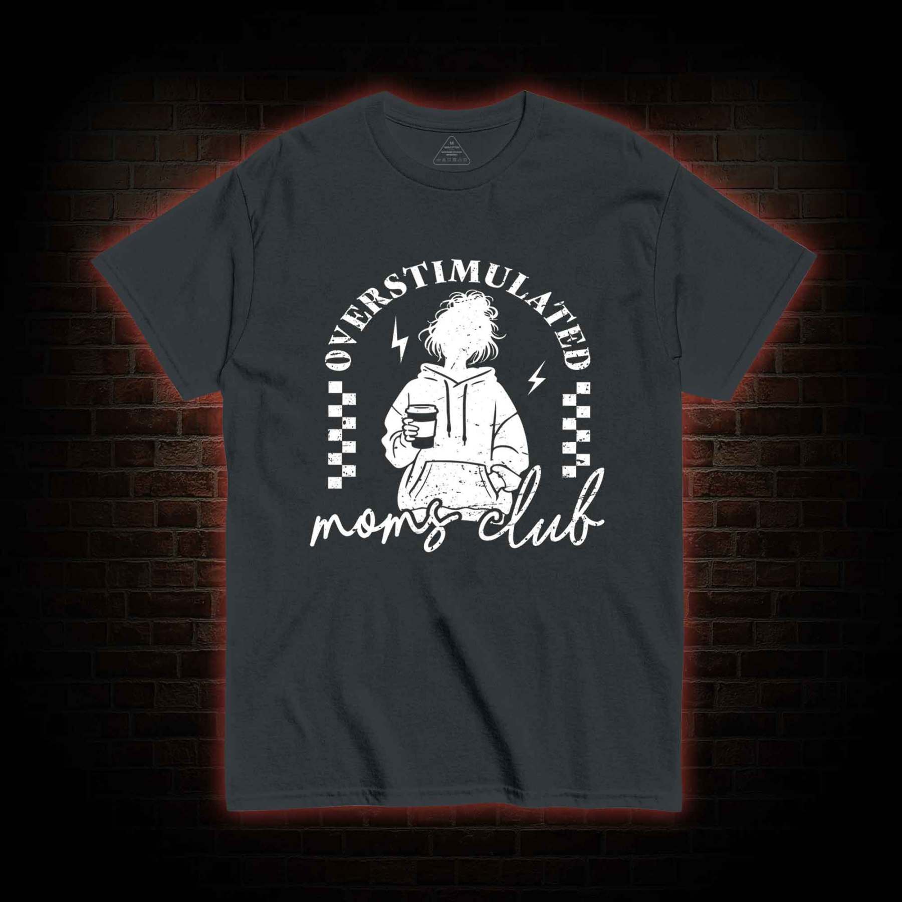 Coffee Loving Tired Mom T-shirt 