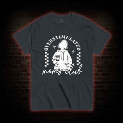 Coffee Loving Tired Mom T-shirt 