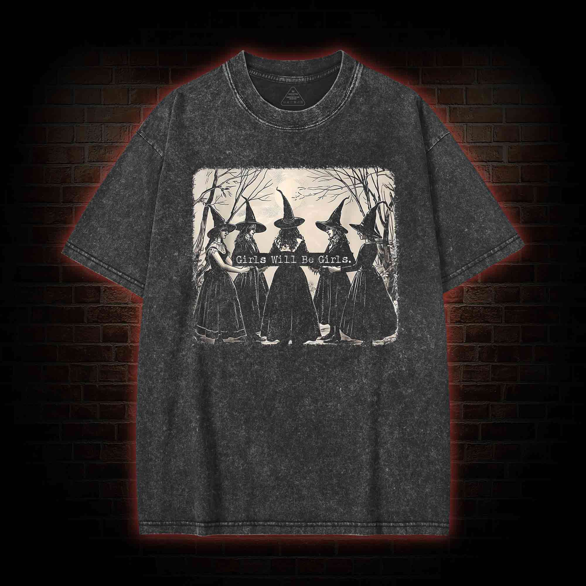 Girl Will Be Girl Washed T-shirt