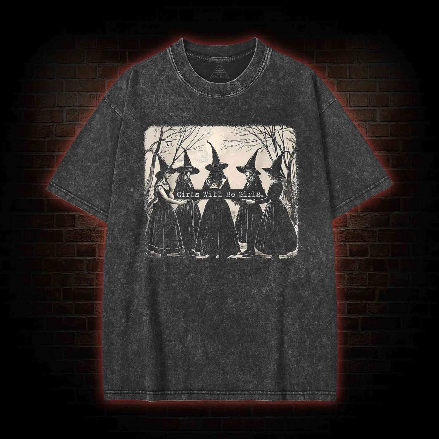 Girl Will Be Girl Washed T-shirt