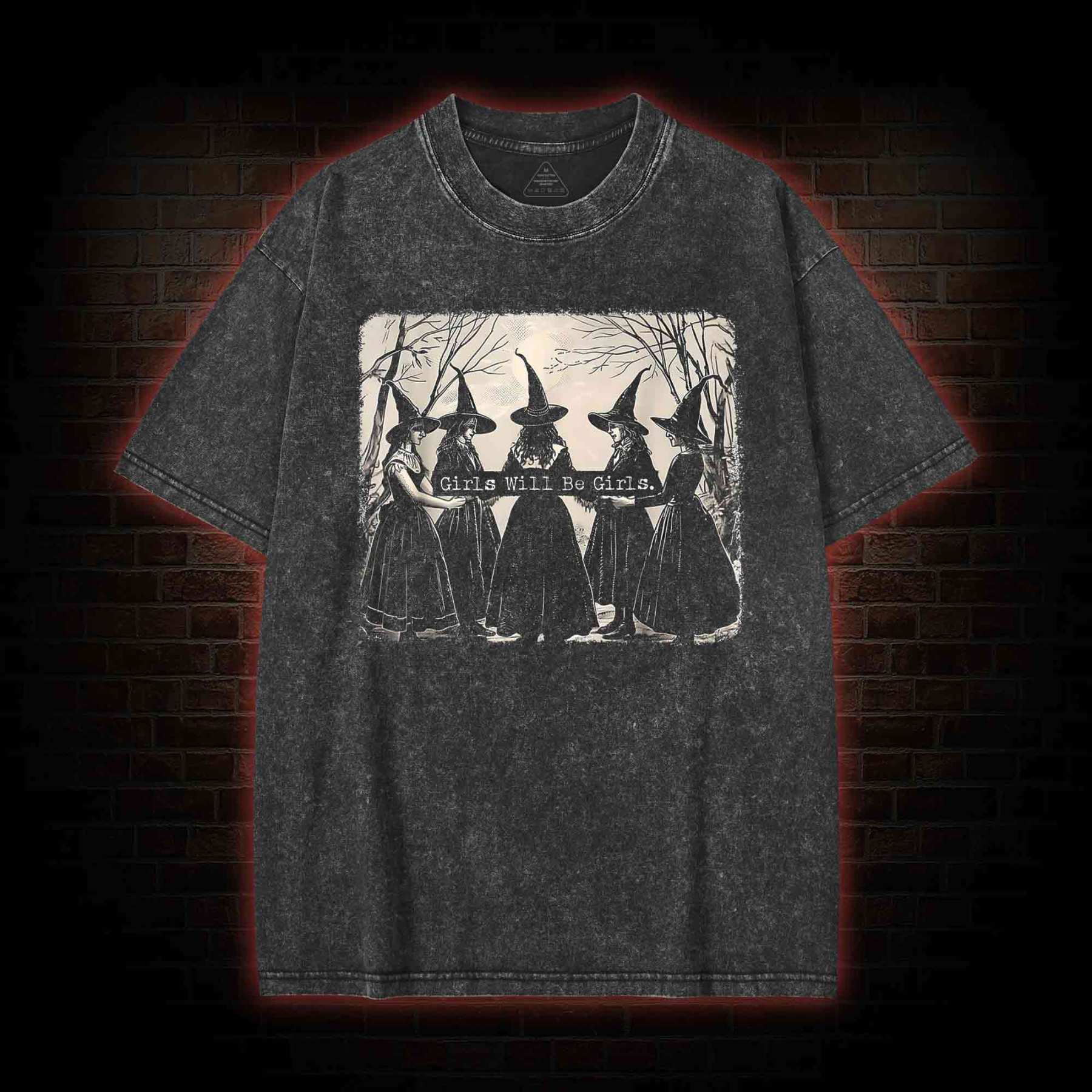 Girl Will Be Girl Washed T-shirt