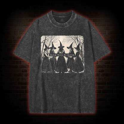 Girl Will Be Girl Washed T-shirt