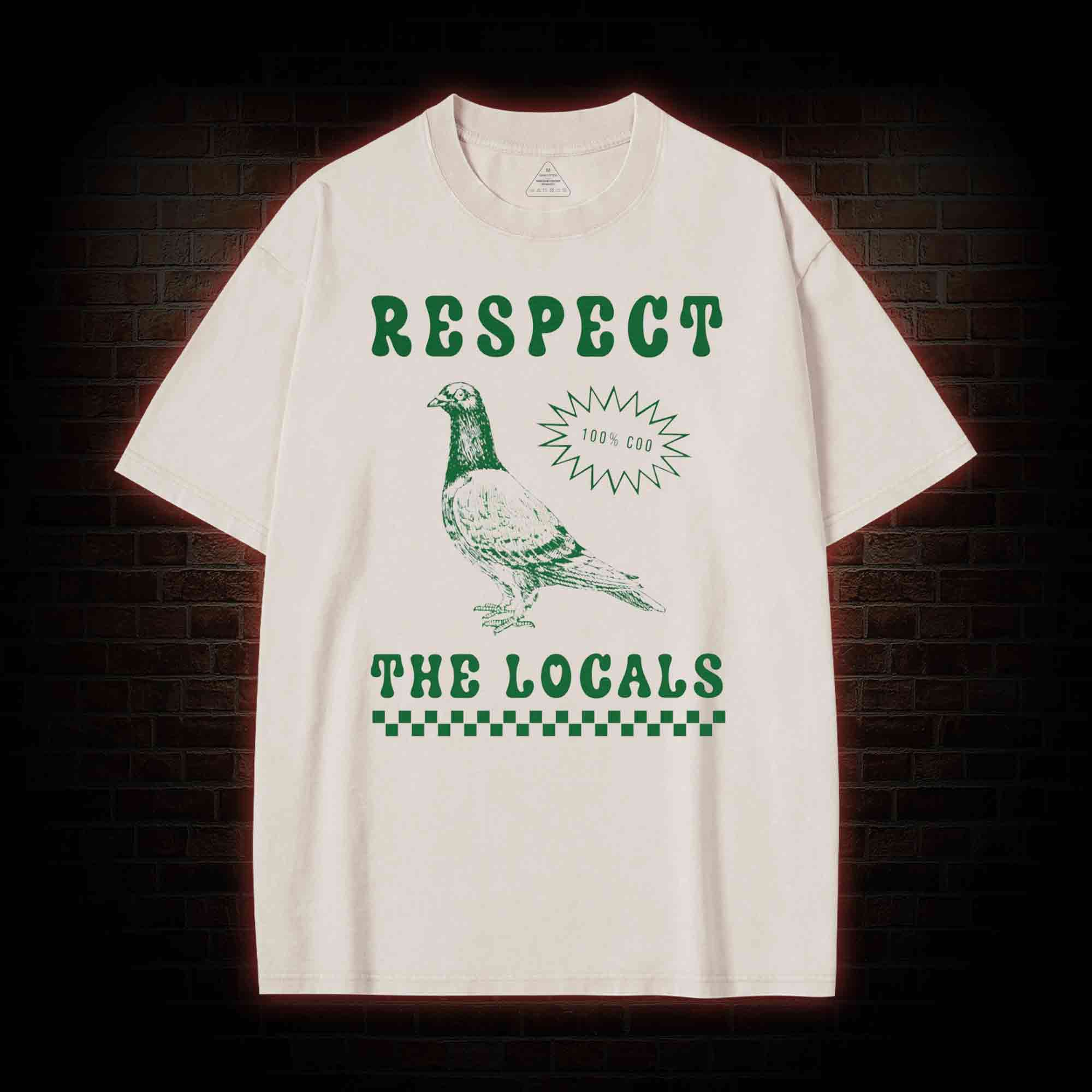 Respect the Locals Washed T-shirt