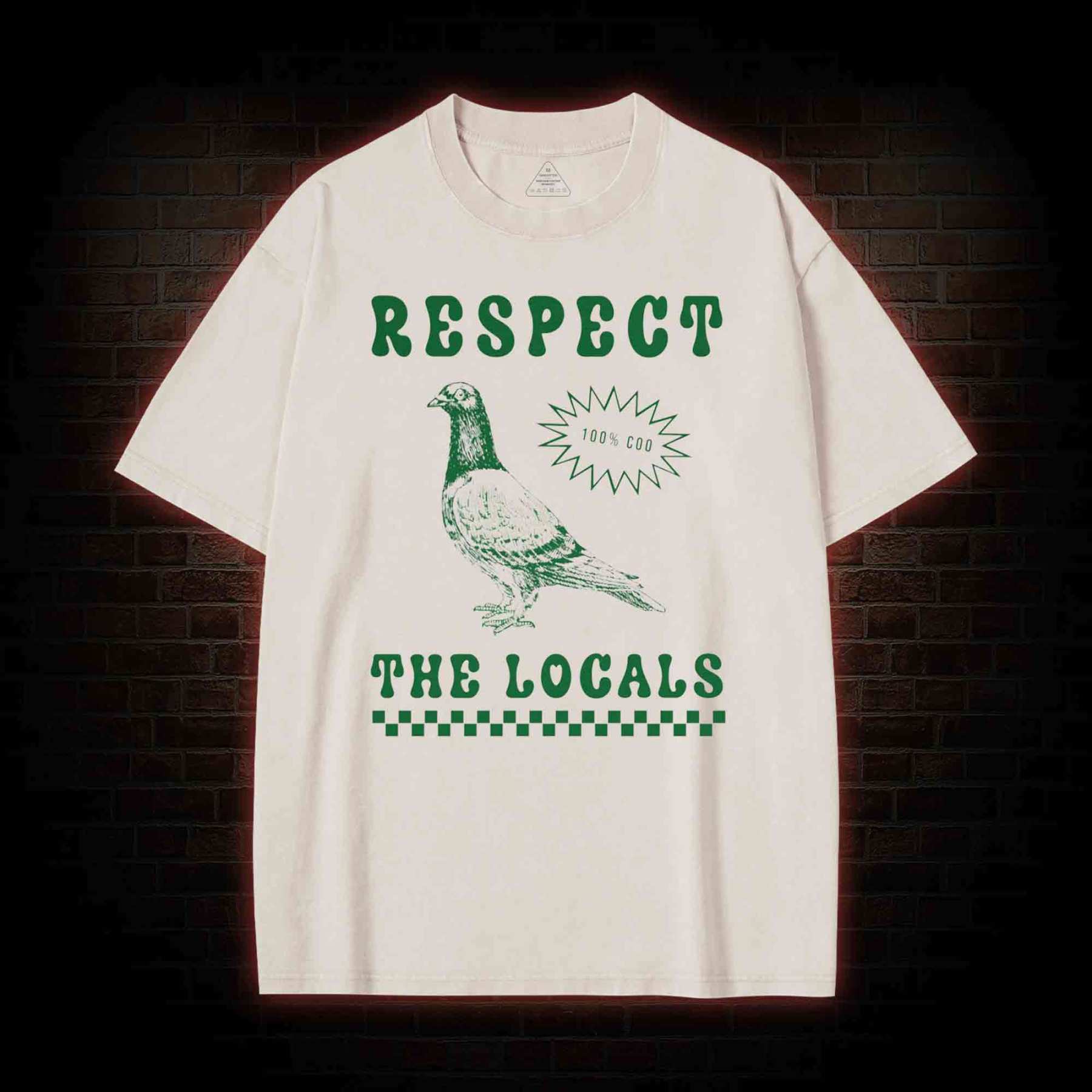 Respect the Locals Washed T-shirt