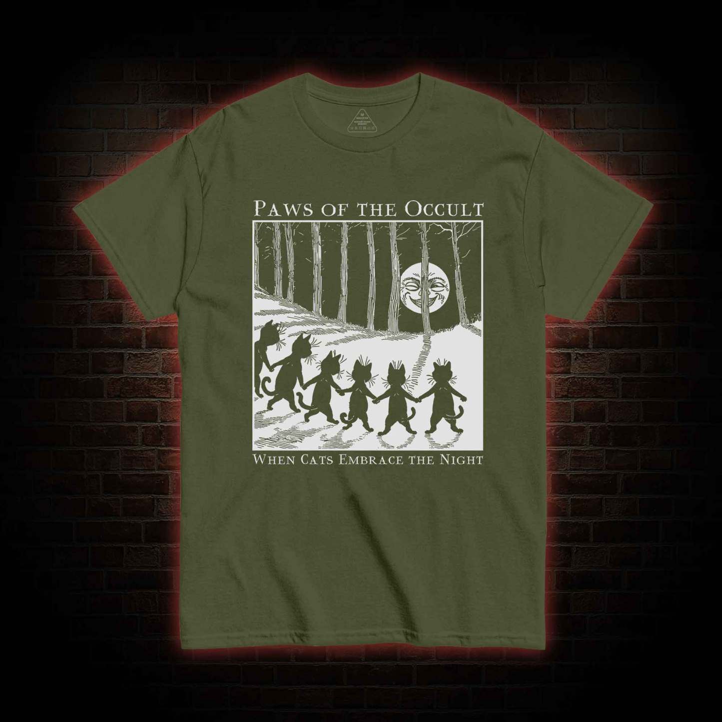Paws of the Occult T-shirt