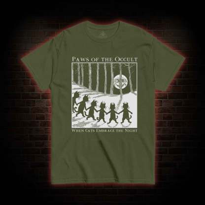 Paws of the Occult T-shirt