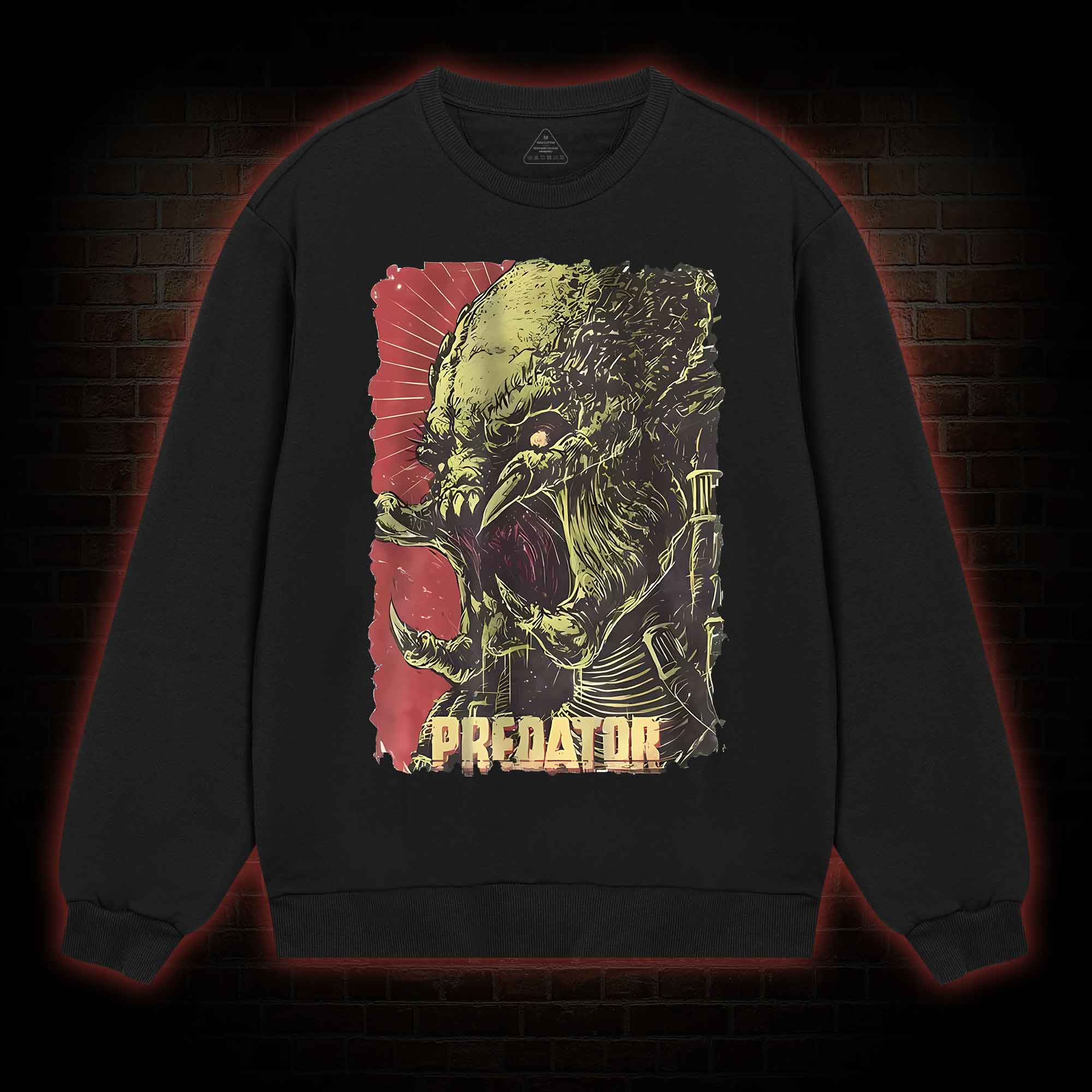 Alien Vs Alien Hunter Vintage Movie Sweatshirt