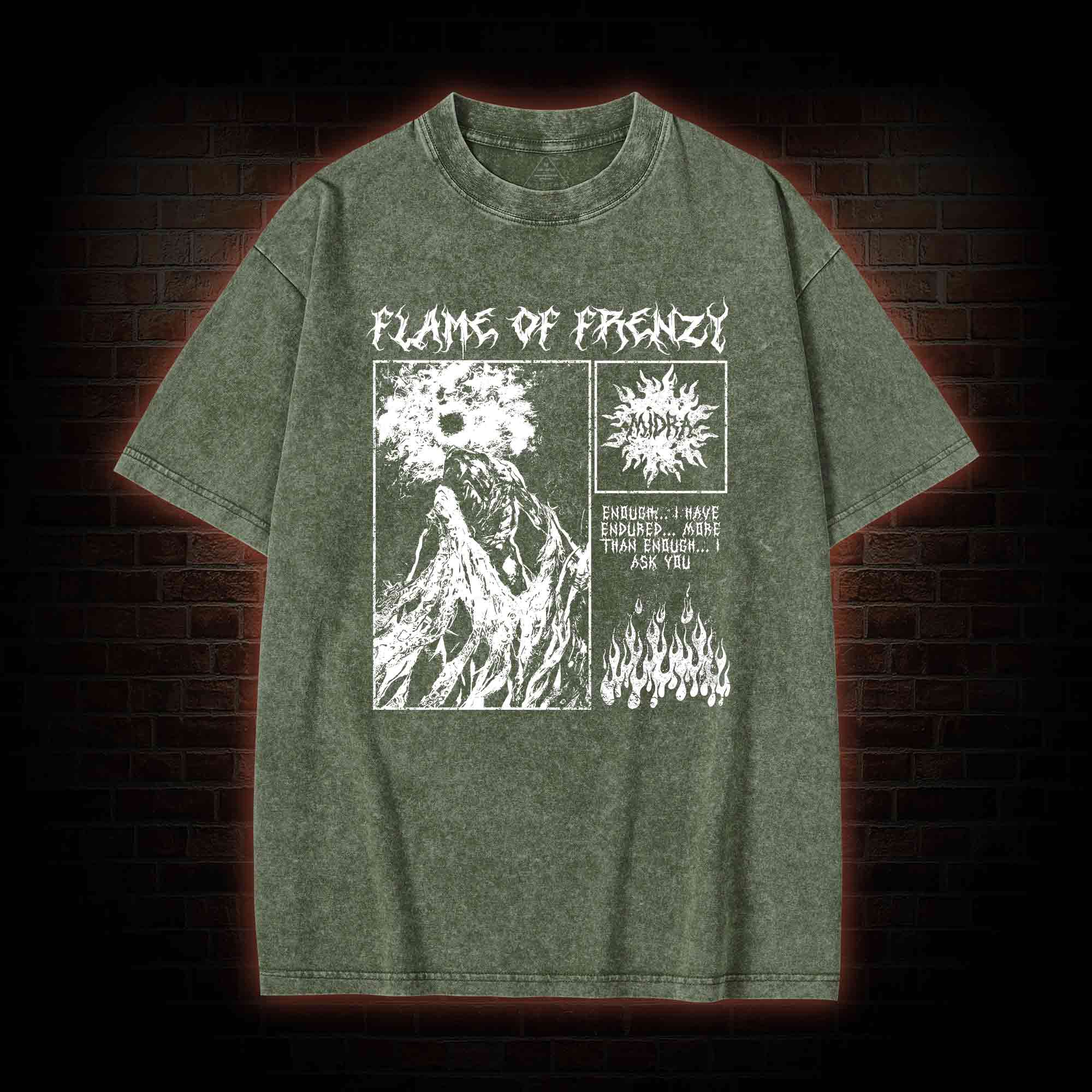 I Ask You Forgive Me Washed T-shirt