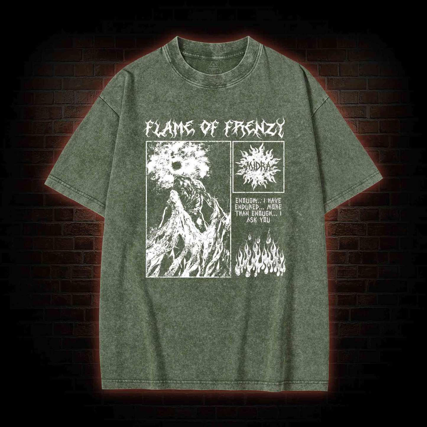 I Ask You Forgive Me Washed T-shirt