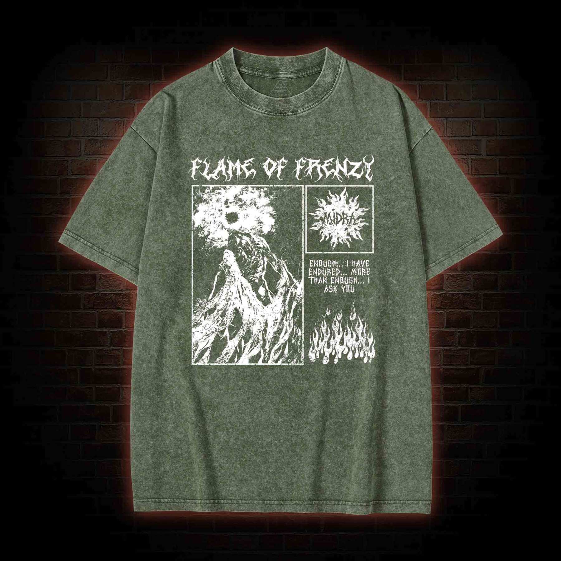 I Ask You Forgive Me Washed T-shirt