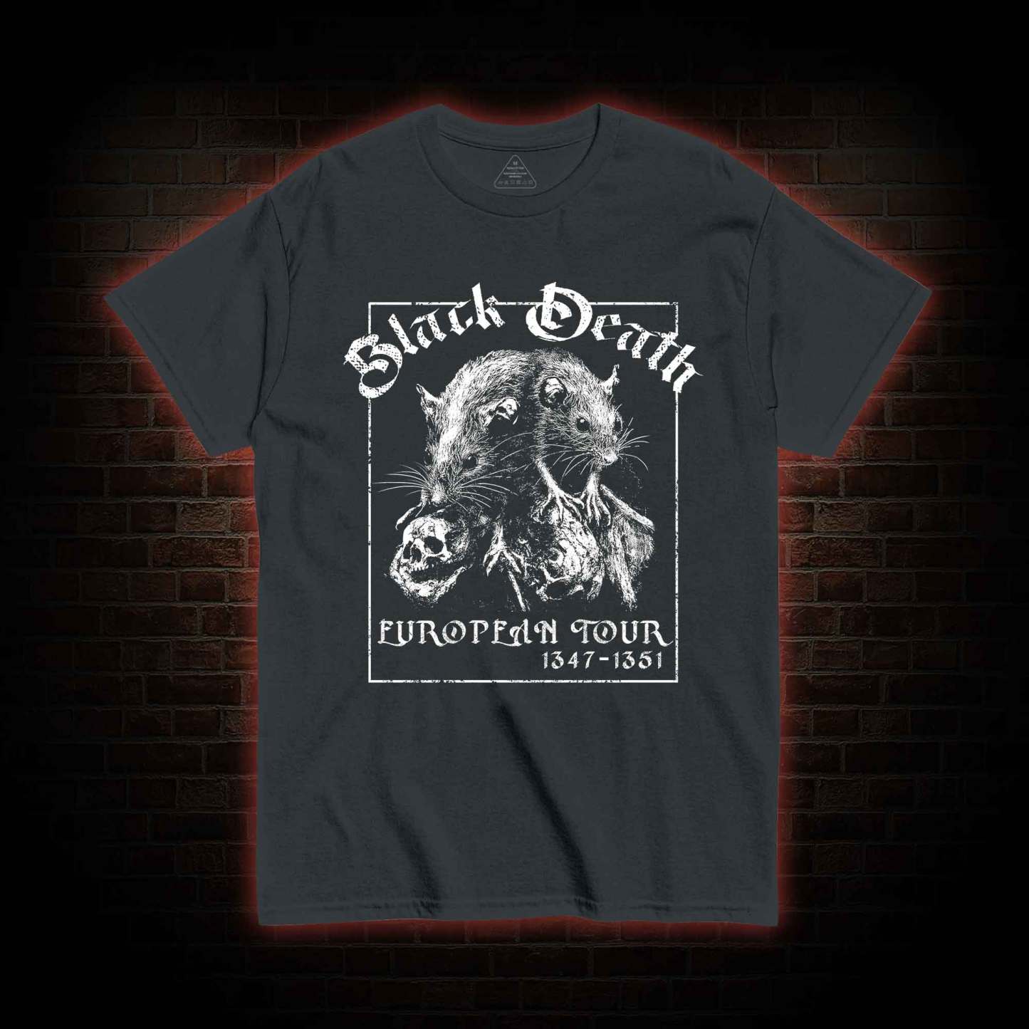 Black Death European Tour T-shirt 