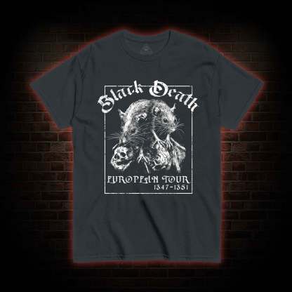 Black Death European Tour T-shirt 