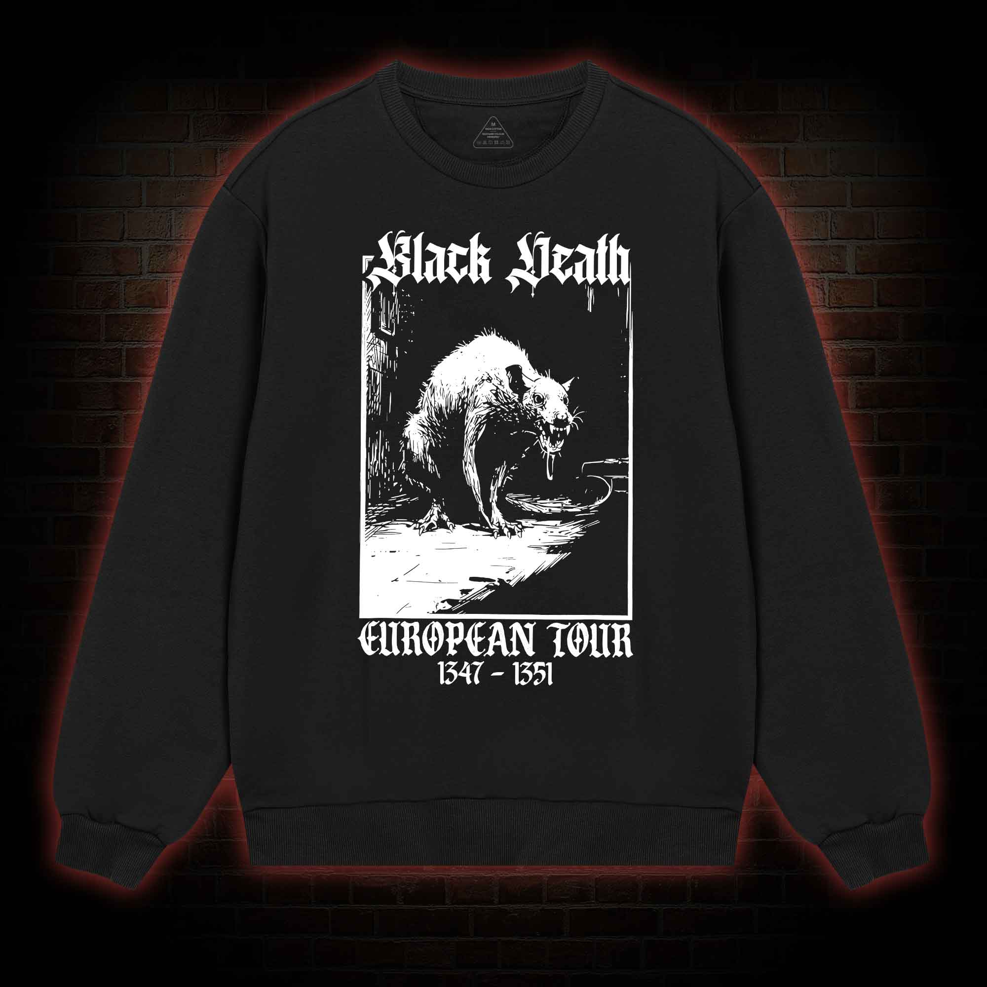 Black Death European Tour 1347-1351 Sweatshirt