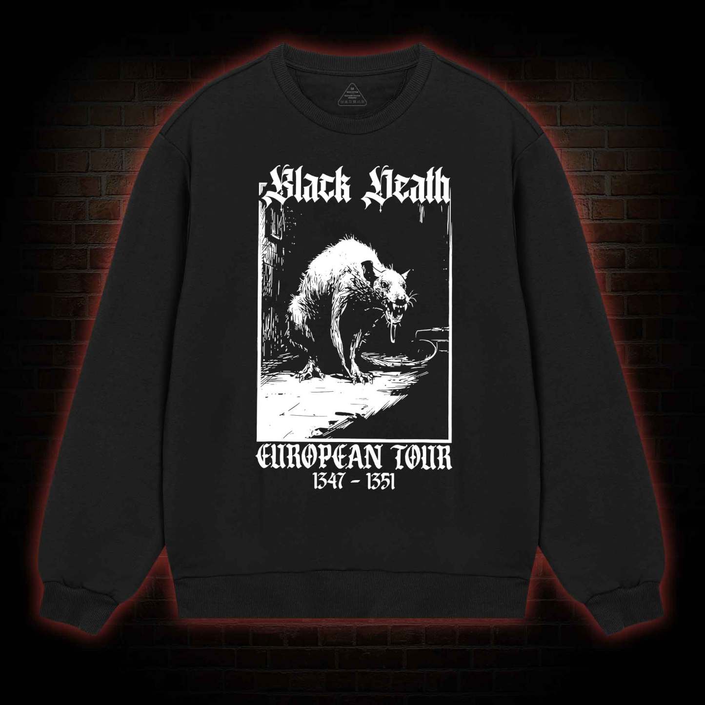 Black Death European Tour 1347-1351 Sweatshirt