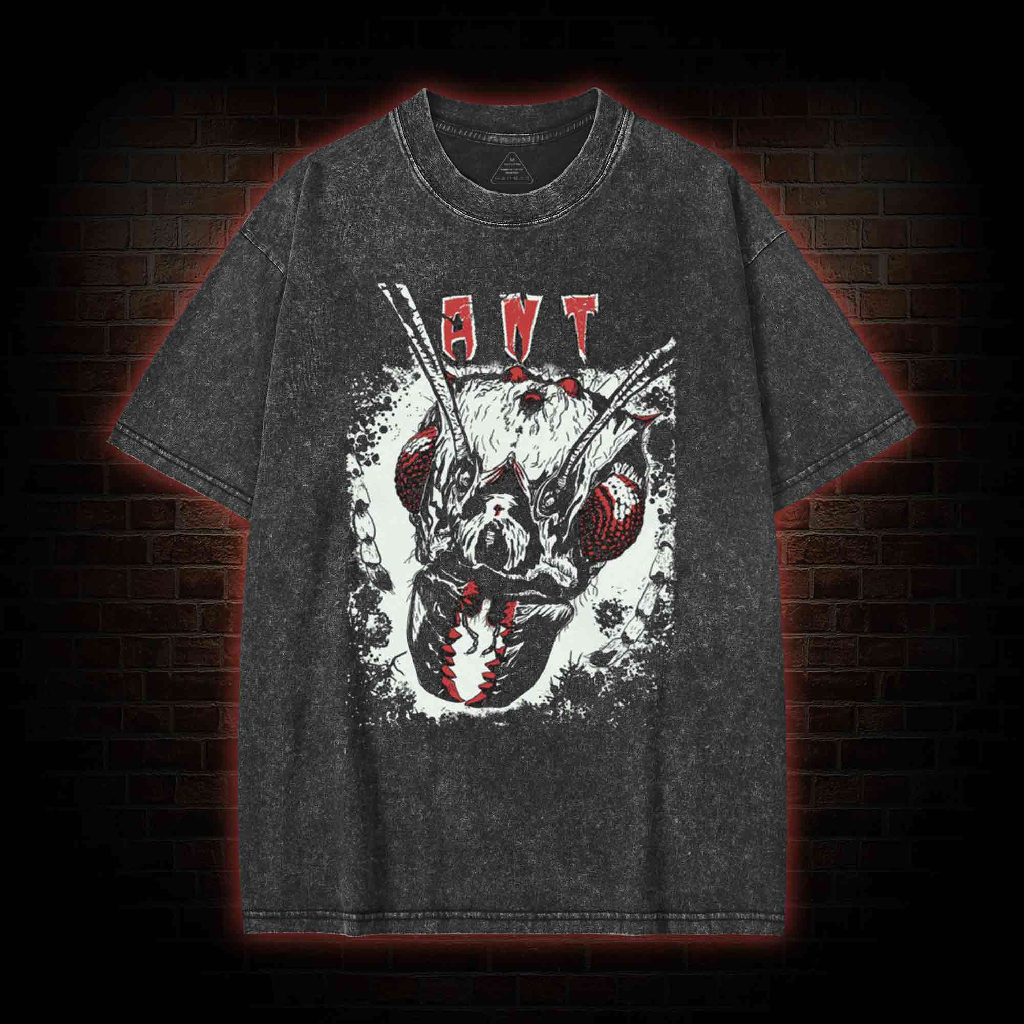 Giant Ant Monster Washed T-shirt