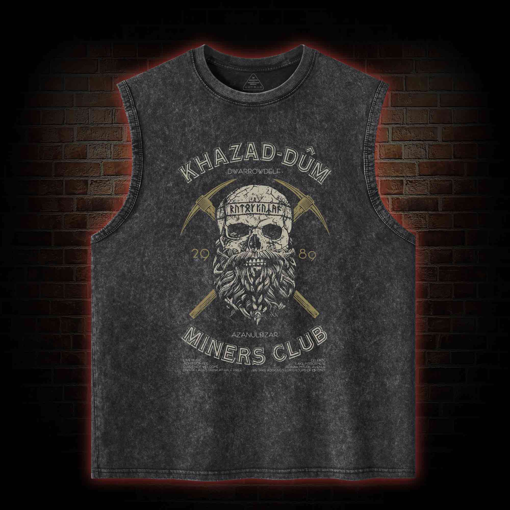 The Mines Washed Tank Top