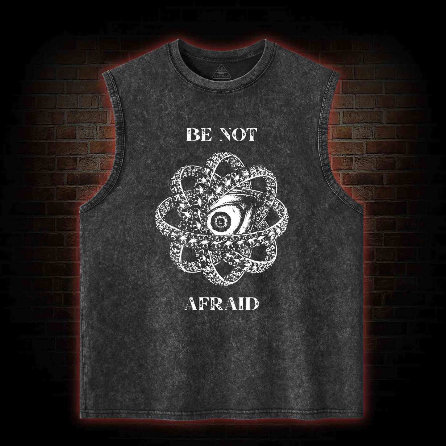 Be Not Afraid Washed Tank Top