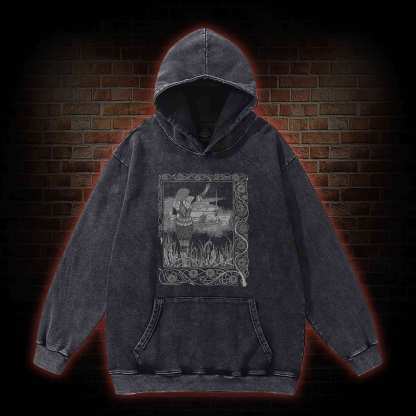 La Mort D'Arthur Washed Hoodie