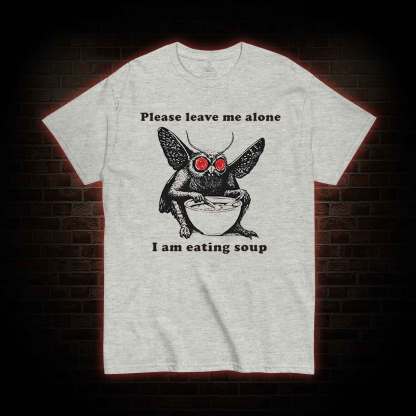 Mothman Eating Soup T-shirt 