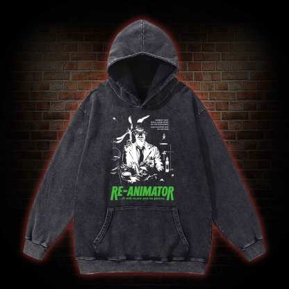Fright Night Washed Hoodie